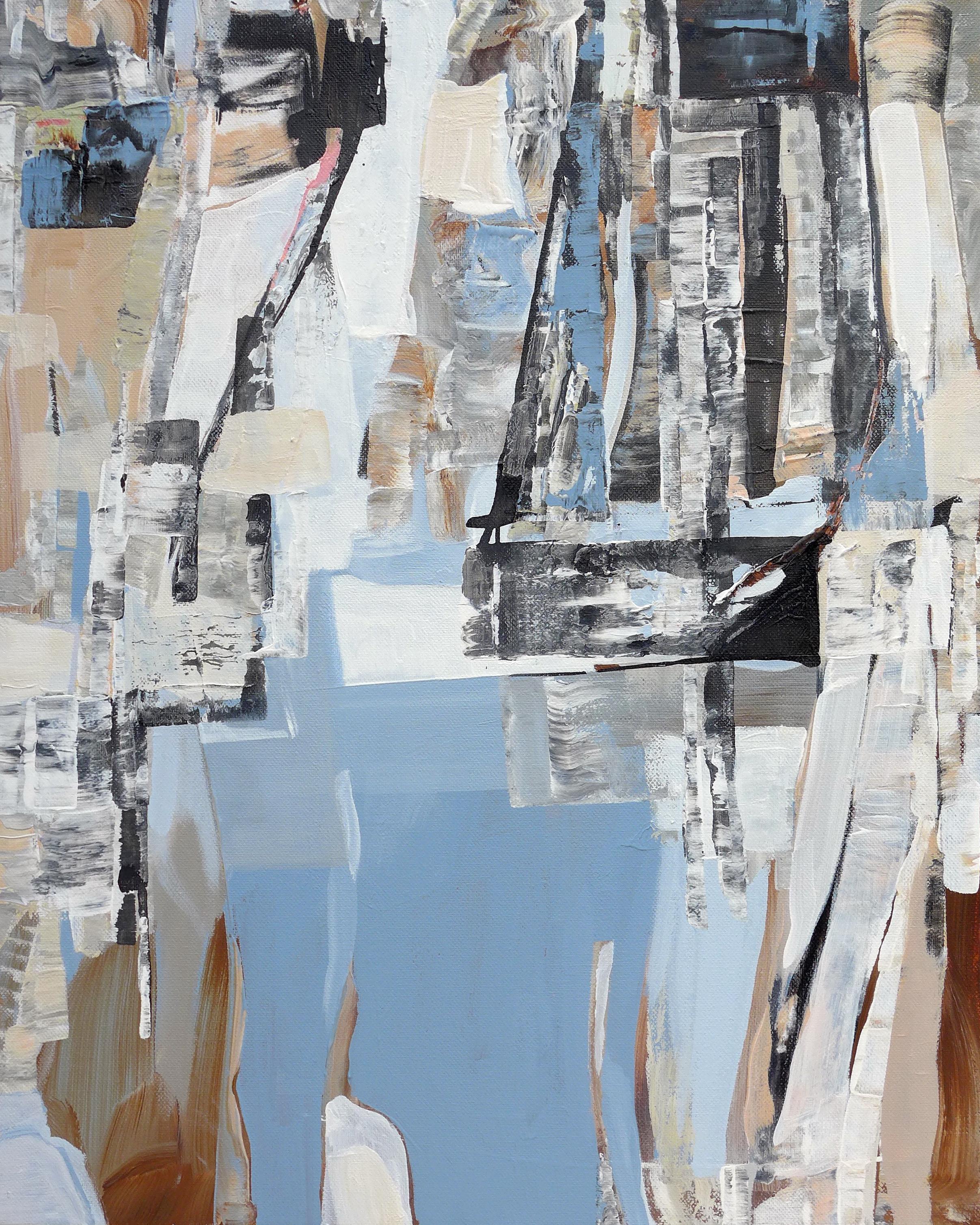 Abstract Painting de Anna Sudbina - Vuelo sobre el ruido