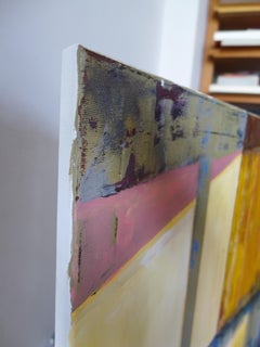 Promise Of Magic - contemporary large semi abstract expressionist painting