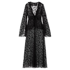 Anna Sui Abrigo de tul Shooting Star