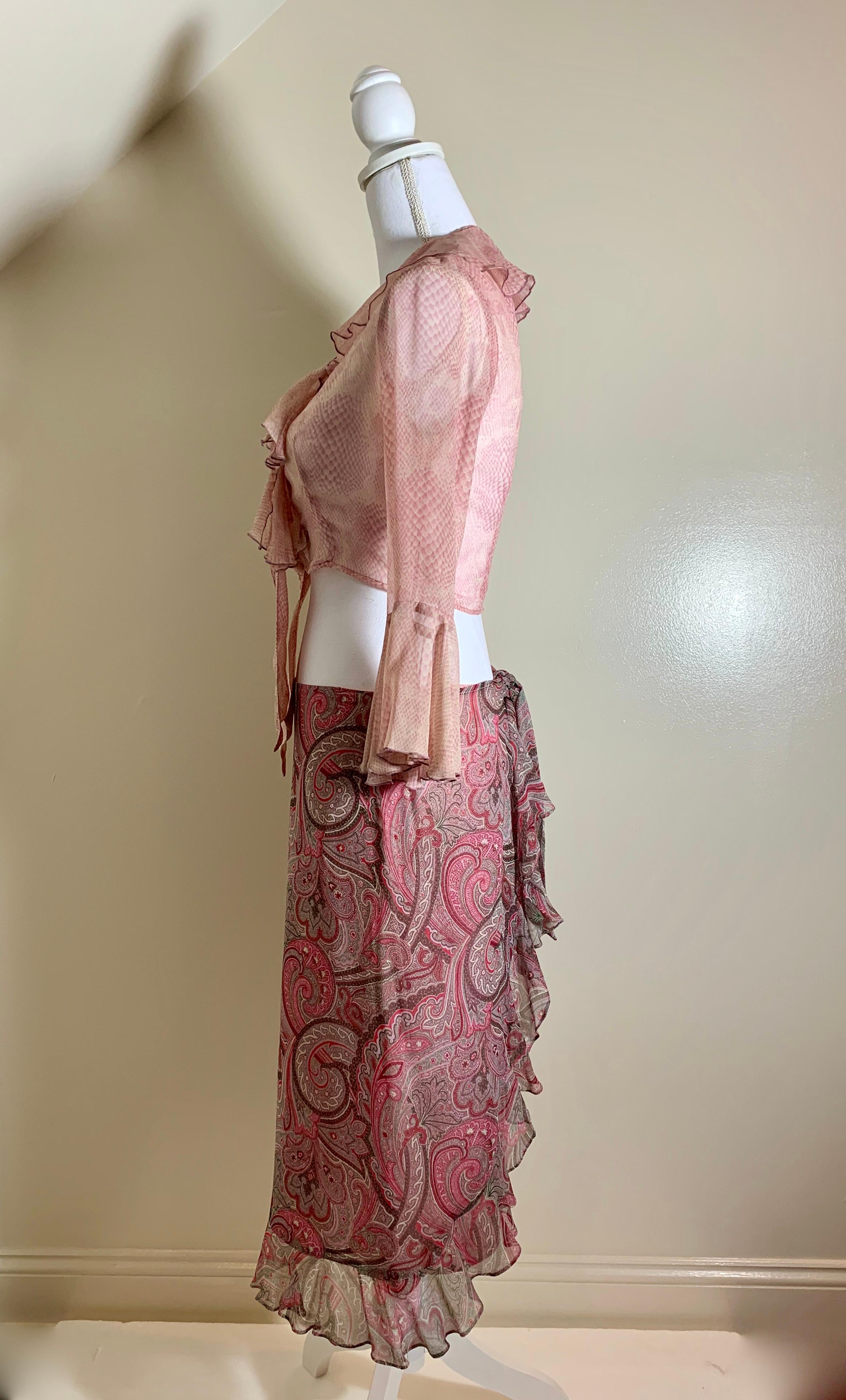 pink paisley anna dress