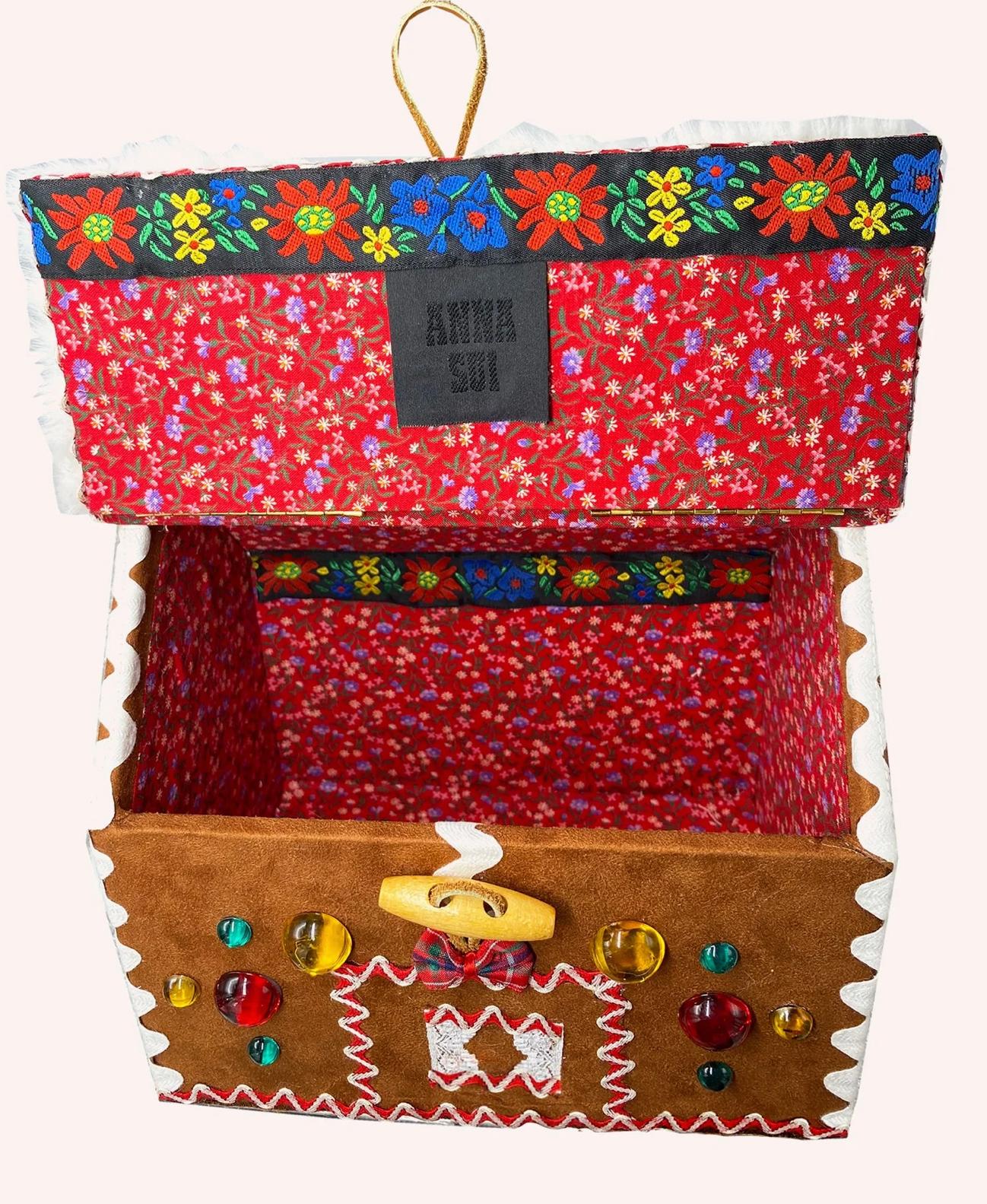 American Anna Sui x Jerry Schwartz Limited Edition Gingerbread House Bag, 1998, 2023, USA