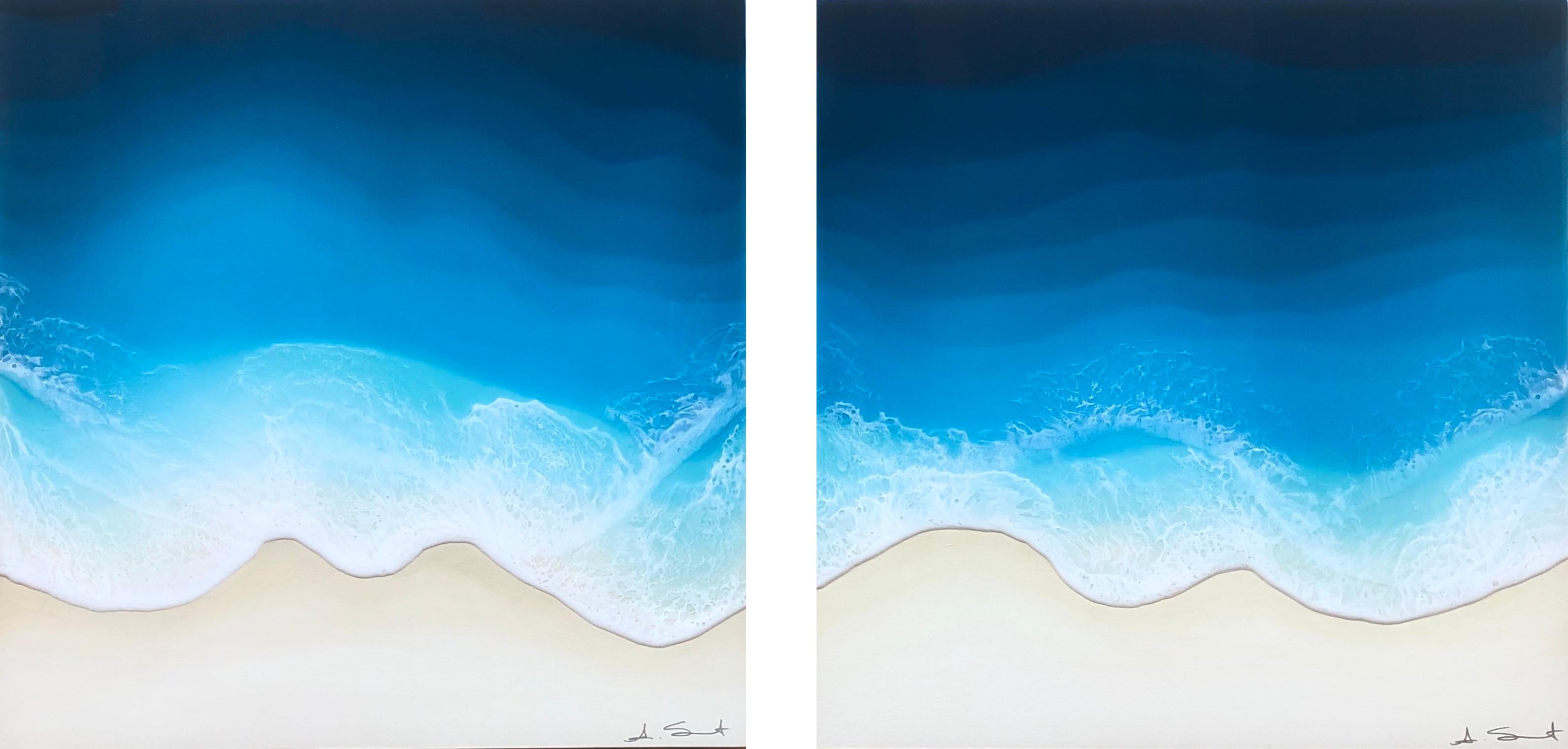 sand and sea painting