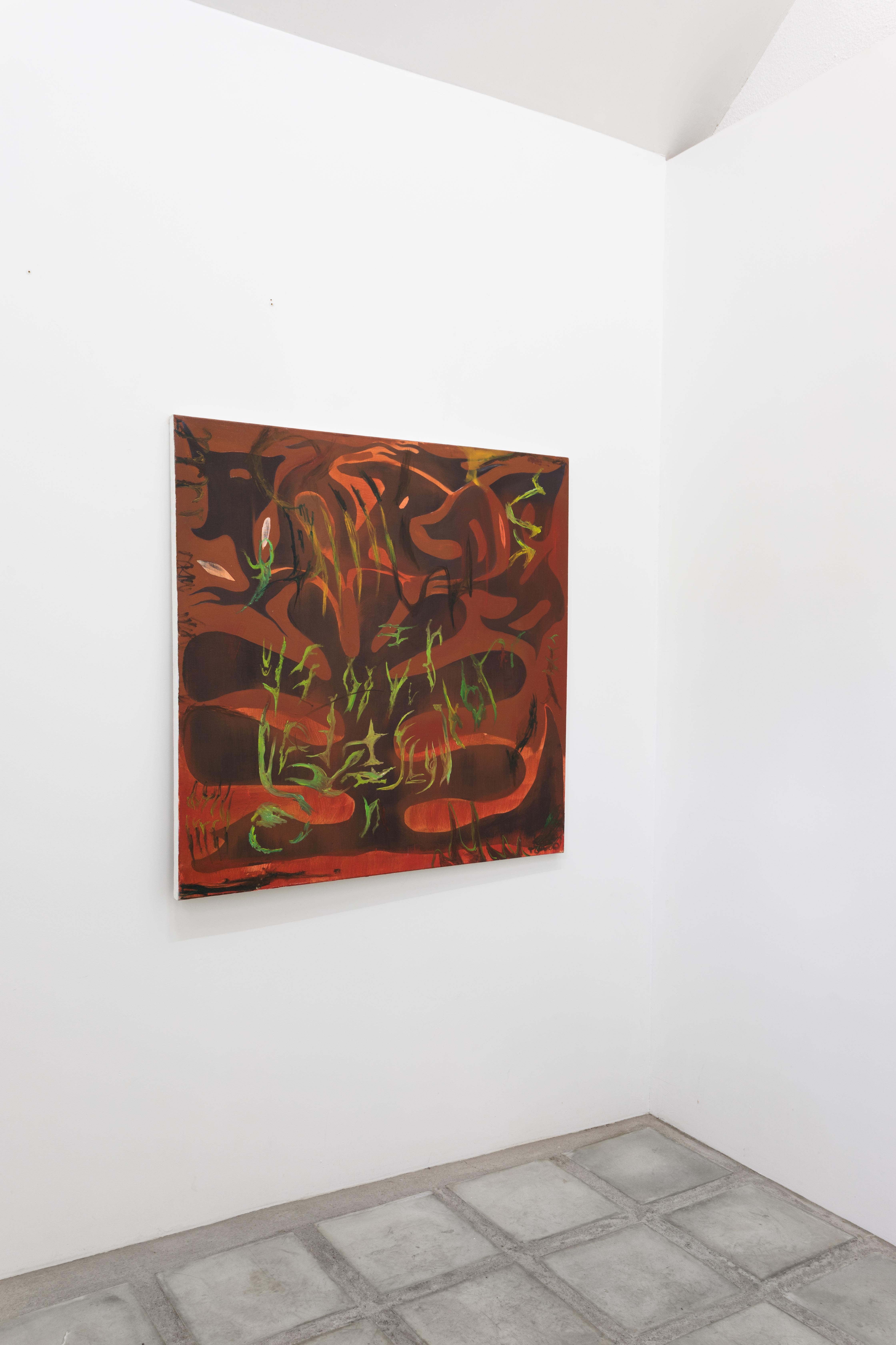 Rosalina par Anna Taganzeva-Kobzeva - peinture abstraite, huile sur toile, 2019 en vente 2