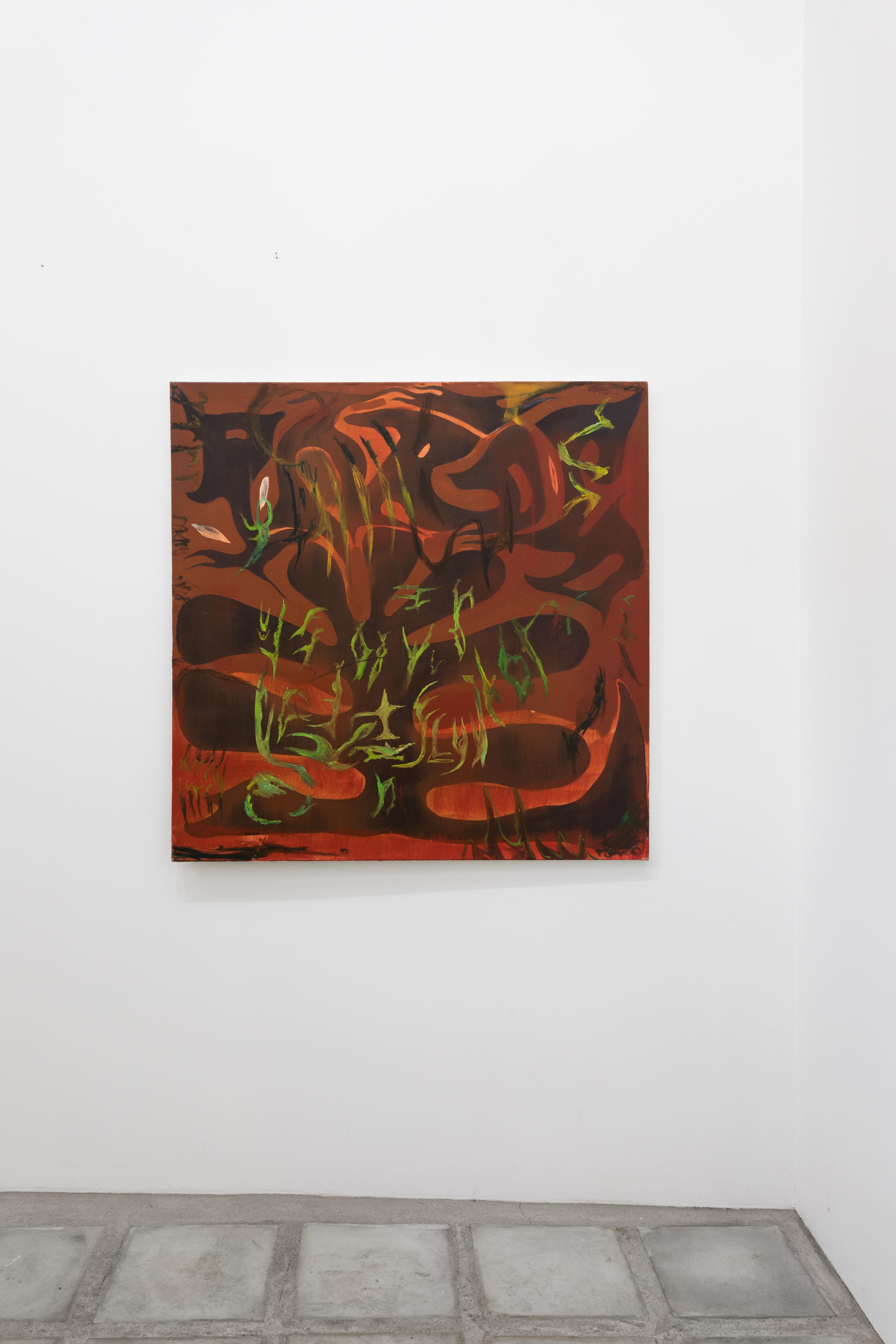 Rosalina par Anna Taganzeva-Kobzeva - peinture abstraite, huile sur toile, 2019 en vente 3