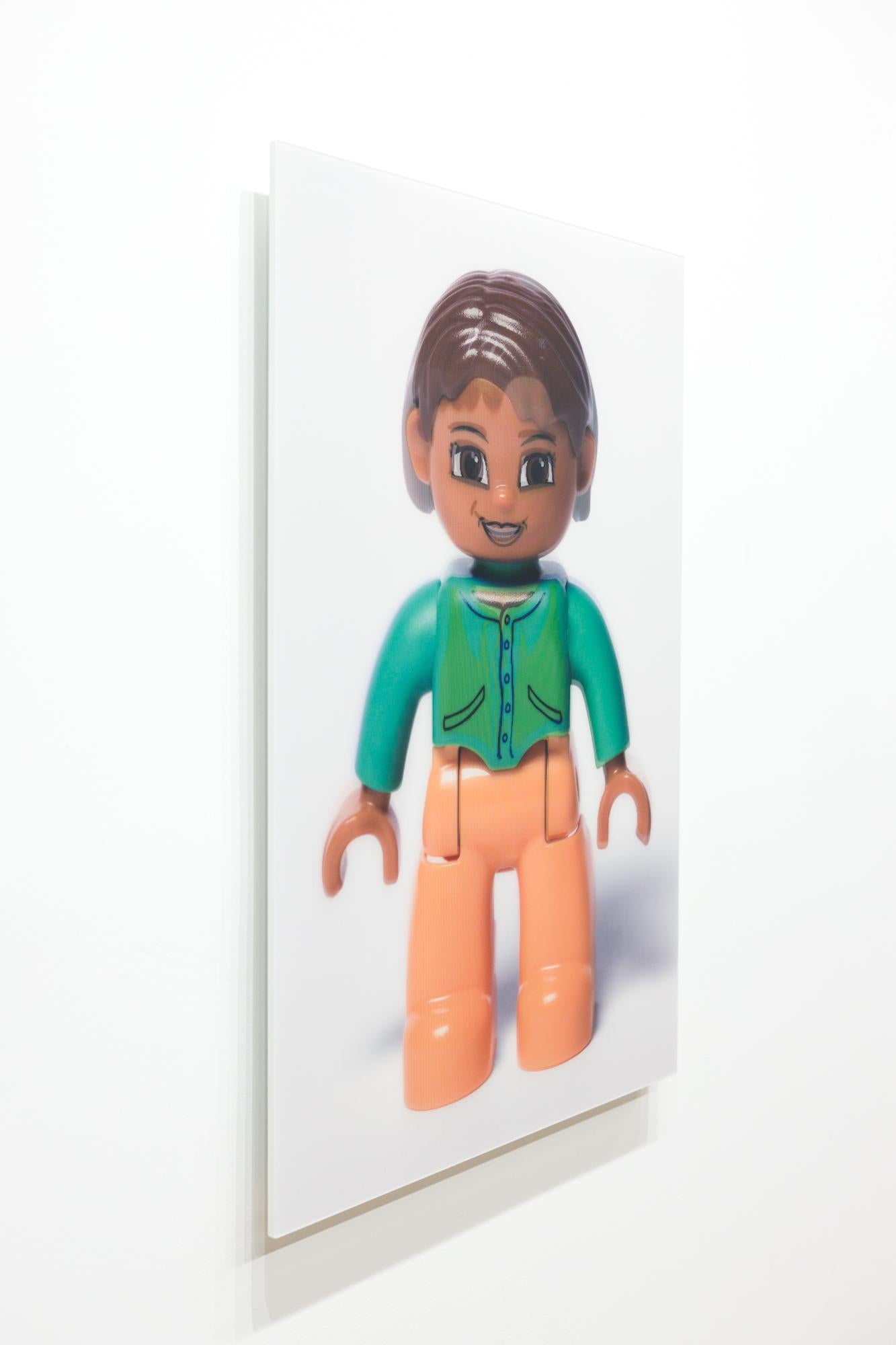 „The Tipping Point #1 (Simon/Ruth)“, Lentikular, Kunststoffspielzeugfigur, Übergang im Angebot 3