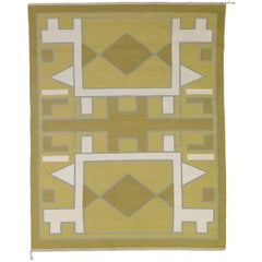 Anna Thommesen, Unique Handwoven Carpet / Wall Tapestry, circa 1950