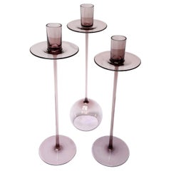 Anna Torfs - Bougeoirs en verre Tilo