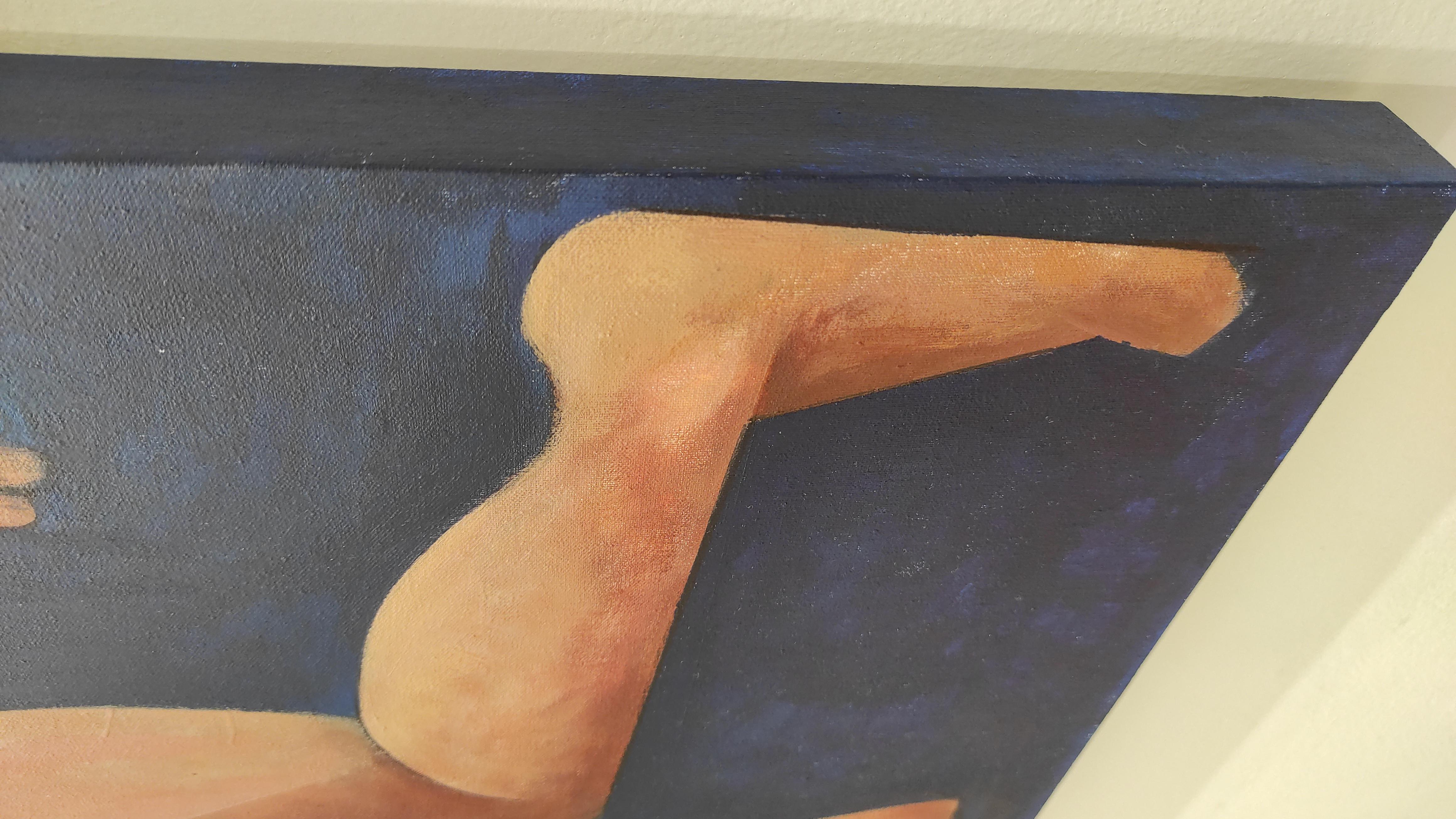 Figuratif, minimaliste, figure humaine, portrait, néo cubiste