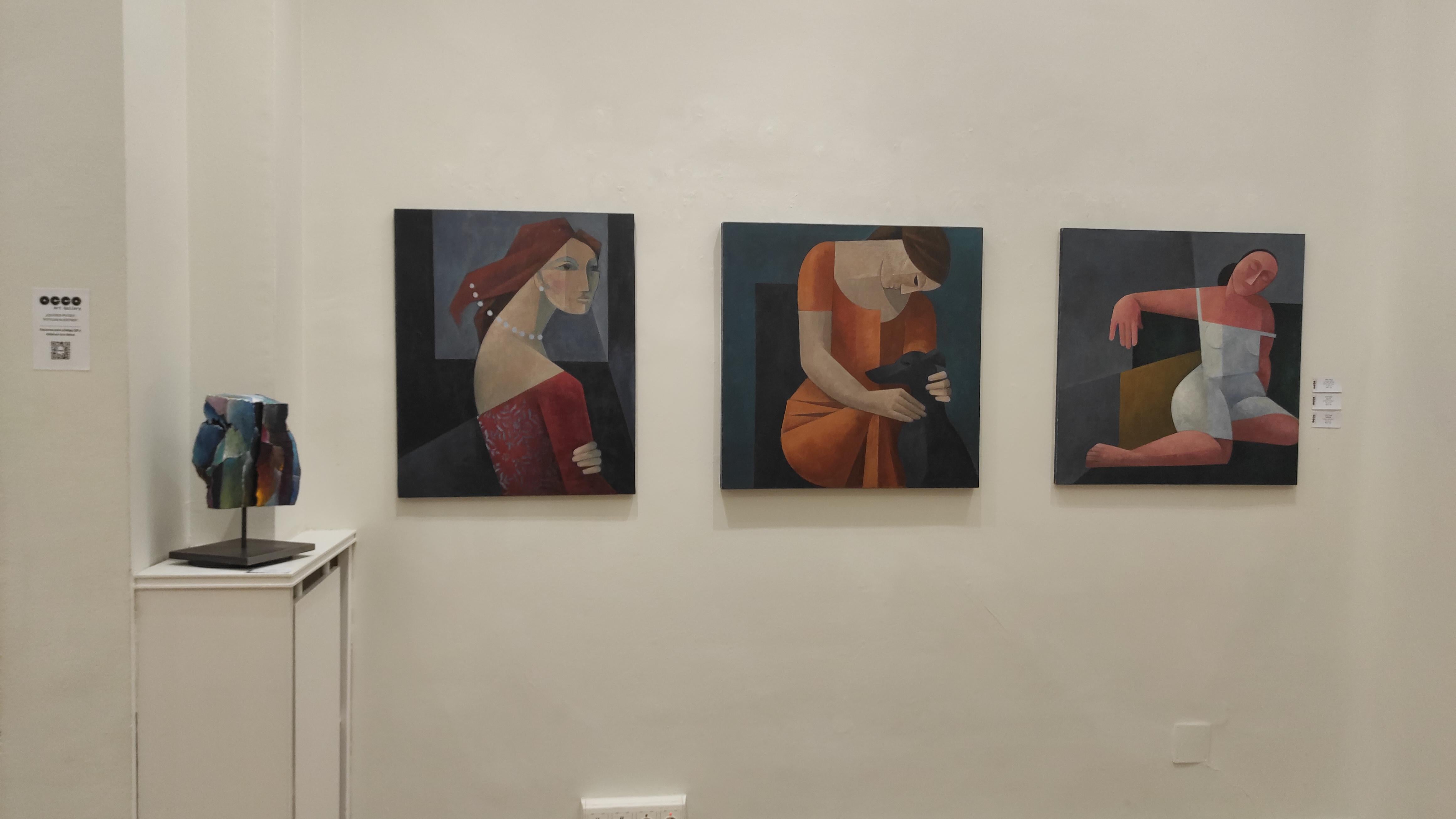Figurativo, minimalista, figura humana, retrato , neocubista