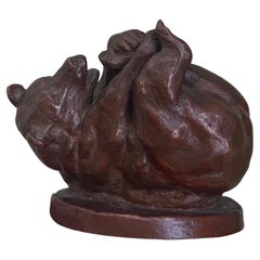 Anna Vaughn Hyatt Huntington Bronze Bear Cub