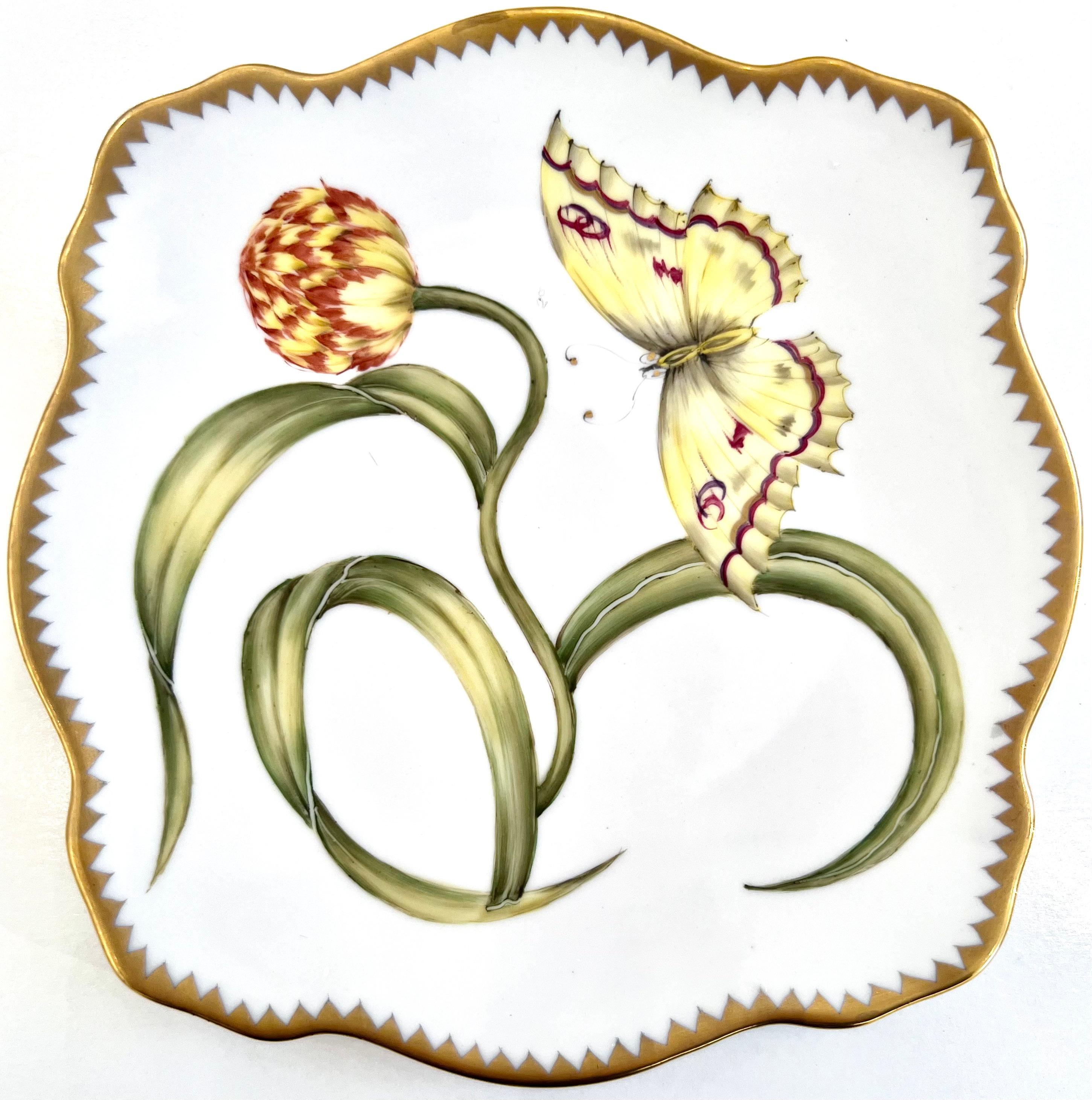 Anna Weatherley - Hand Painted Porcelain Plates In New Condition In Arlington, VA