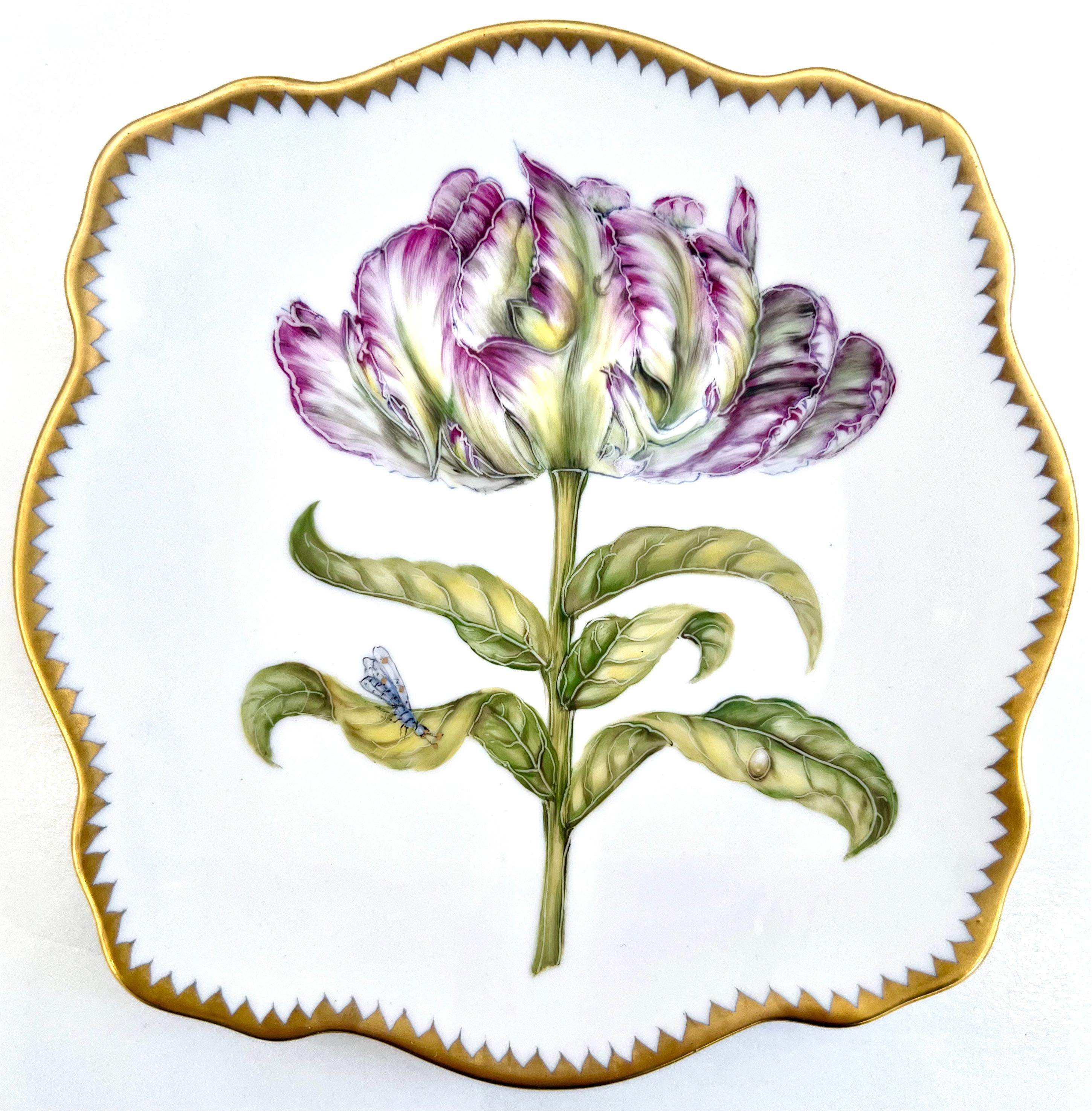 Hand-Painted Anna Weatherley - Hand Painted Porcelain Plates