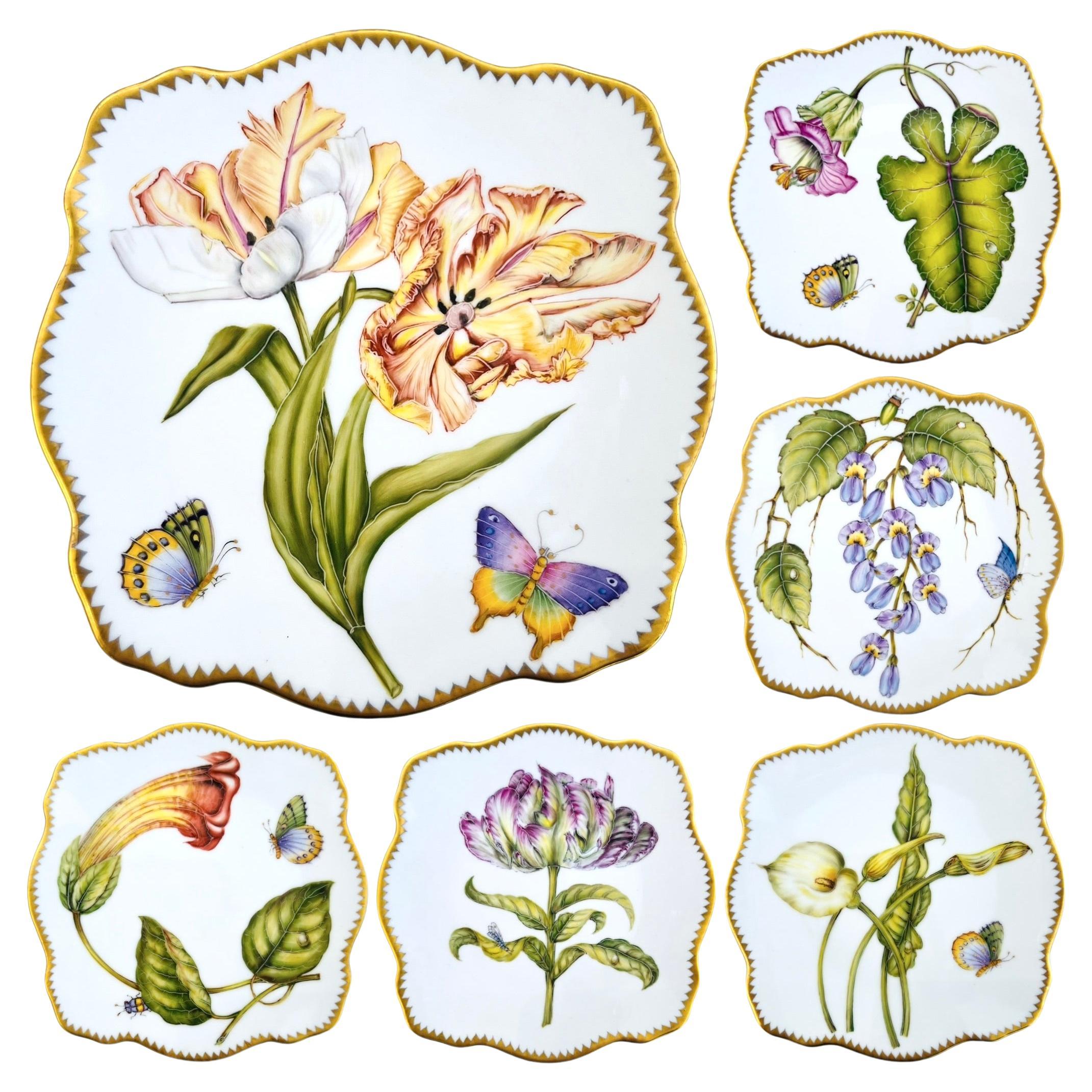 Anna Weatherley - Hand Painted Porcelain Plates For Sale