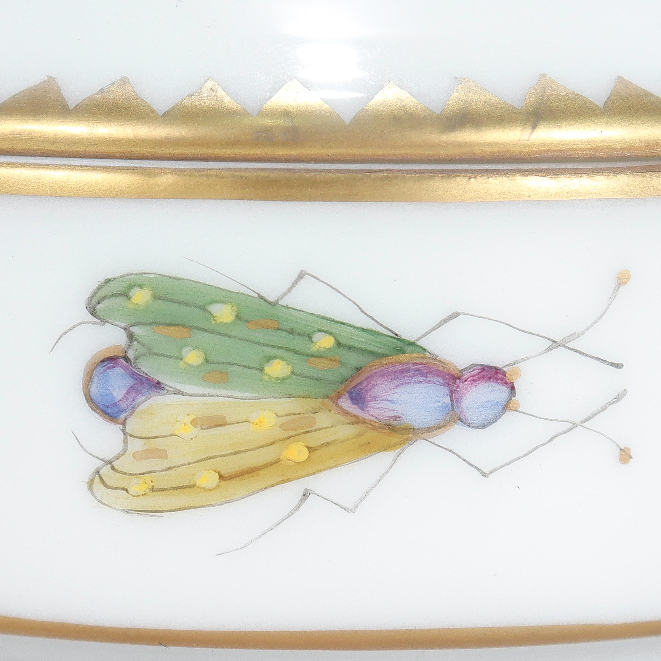 Anna Weatherley Hand Painted Budapest Spring Porcelain Covered Dresser Box 5