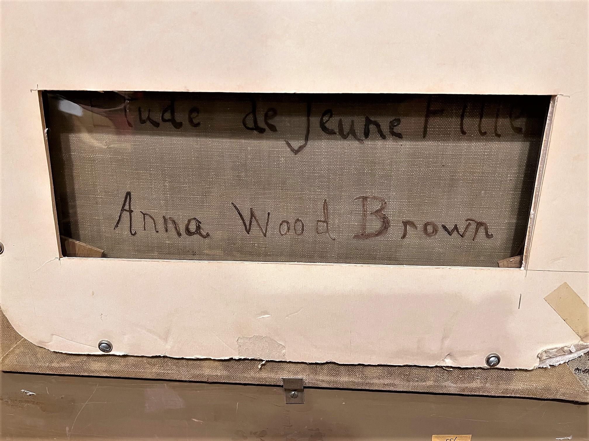 ANNA WOOD BROWN (1863-1920). 