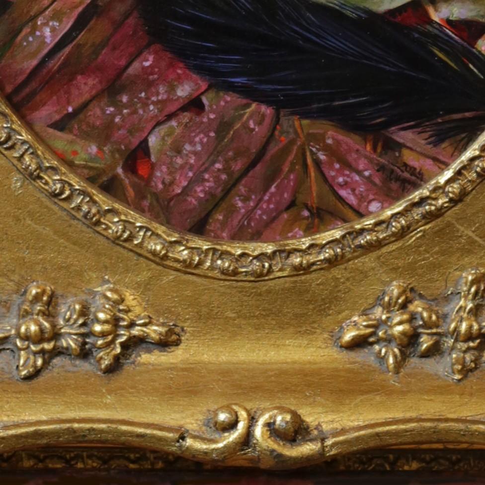 „Brunnenasche“ (2024) von Anna Wypych, Original-realistisches geblümtes Ölgemälde (Realismus), Painting, von Anna Wypch