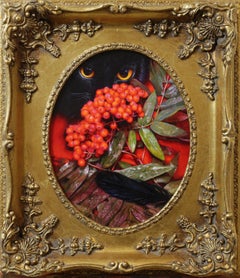 "Mountain Ash" (2024) by Anna Wypych, Original Realist Floral Oil Painting