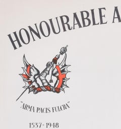 Honourable Artillery Company British Army recruitment poster by Anna Zinkeisen