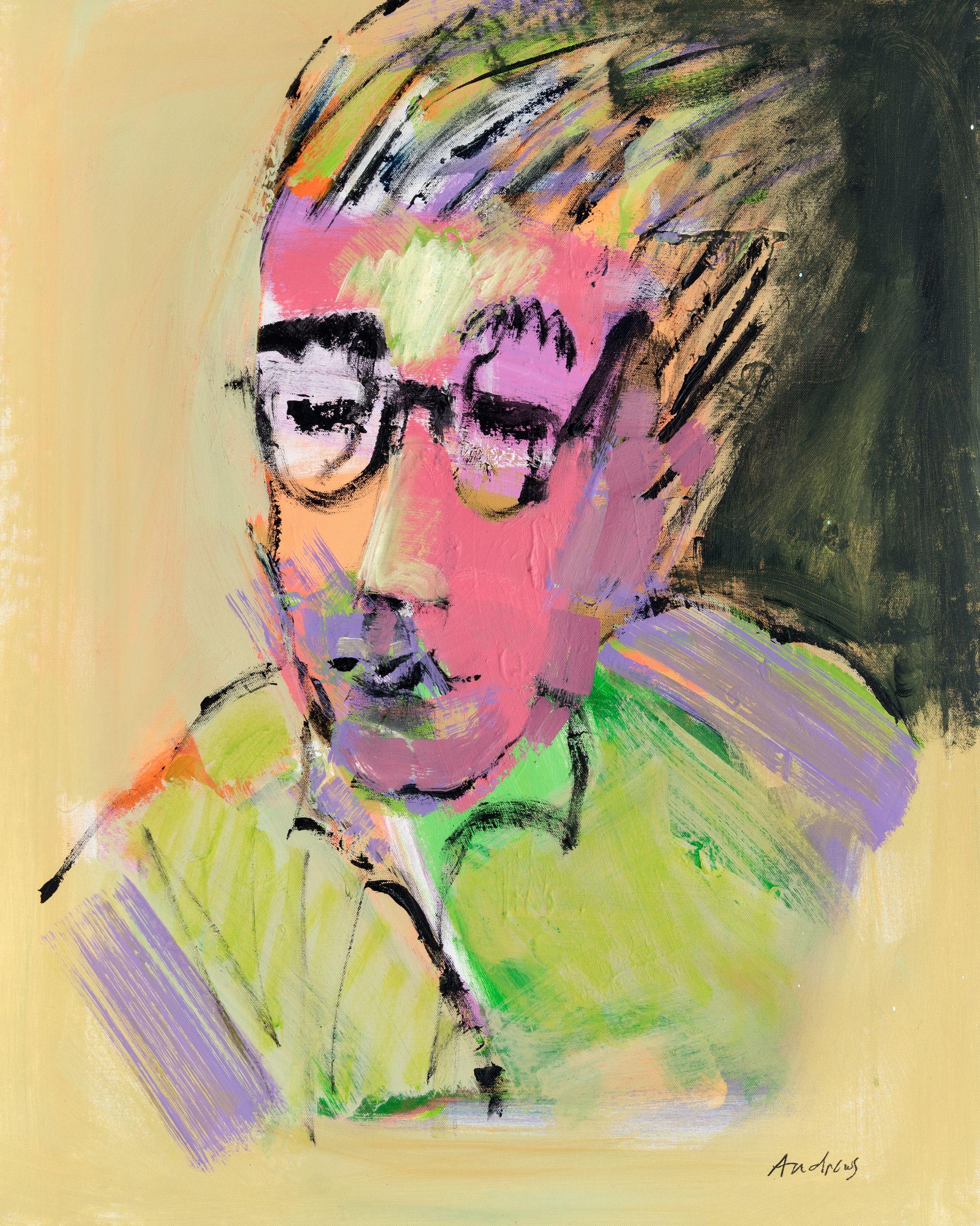 Desprecio, Pintura, Acrílico sobre lienzo - Painting de Annabel Andrews