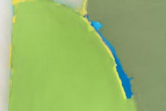 Órbita verde, Pintura, Acrílico sobre lienzo