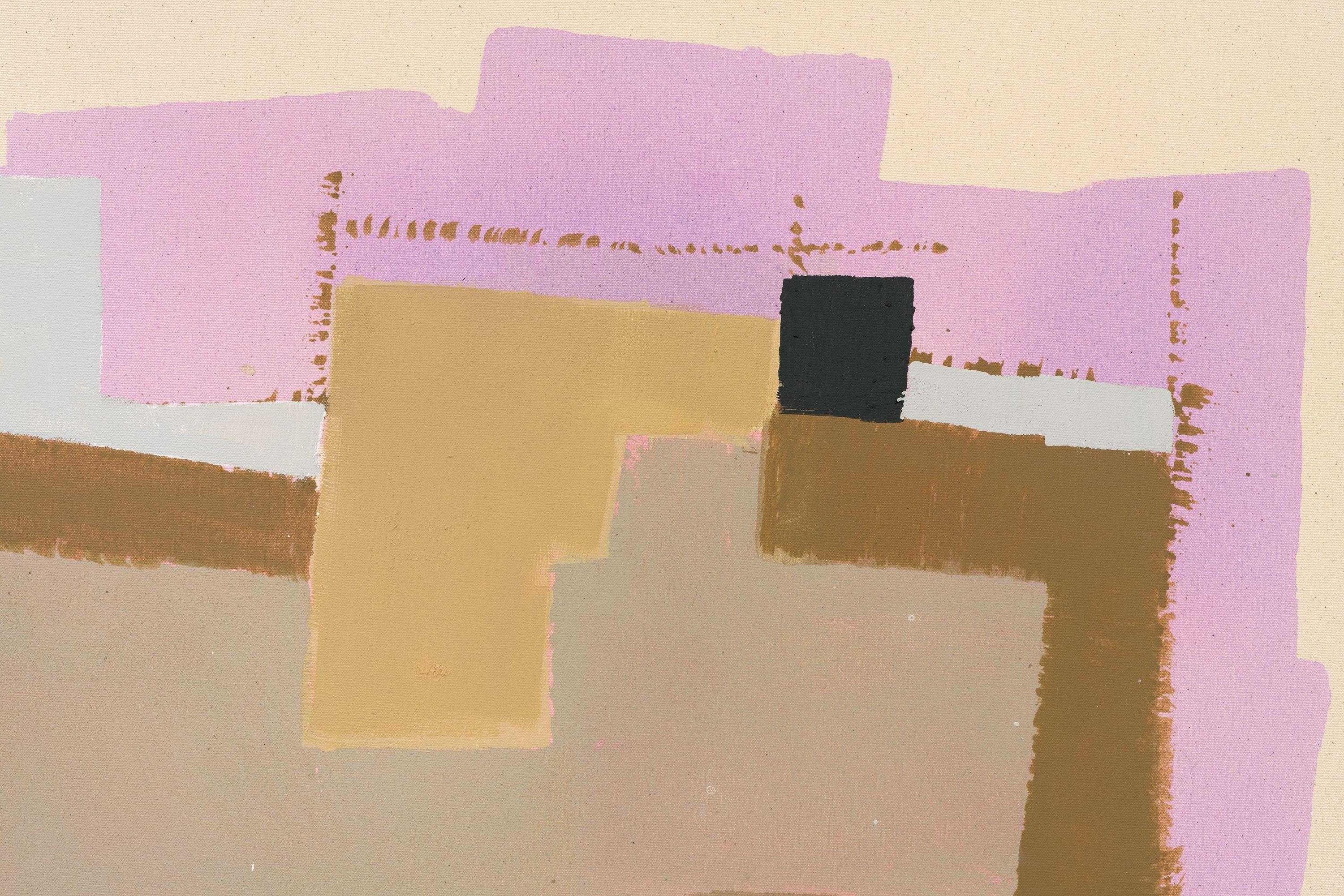 Sahara, Pittura, Acrilico su tela - Painting di Annabel Andrews