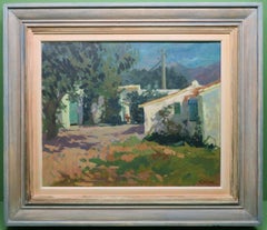 Annabel Gosling (1942-) original Impressionist oil painting FRANCE / SPAIN ?