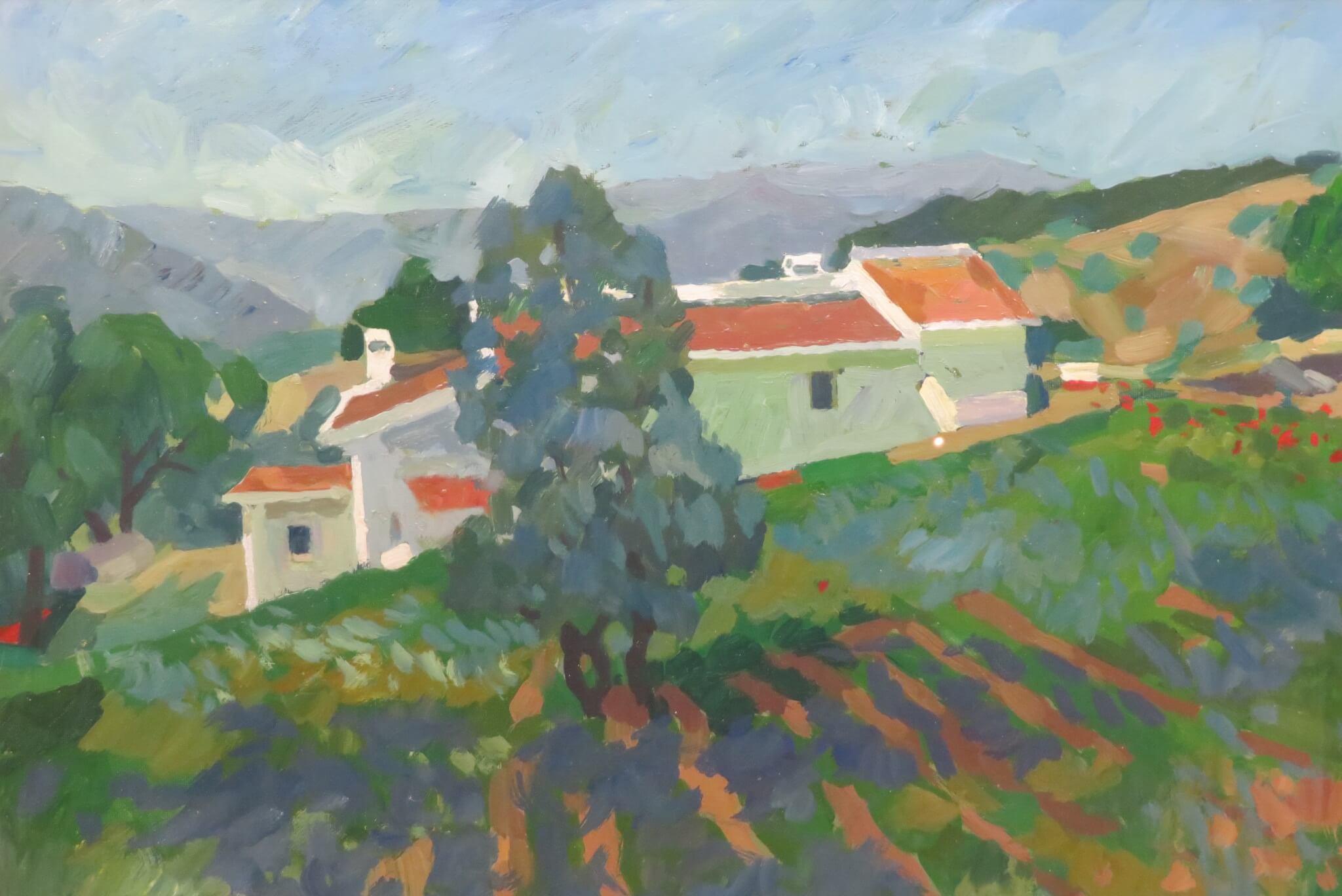 Annabel Gosling FINA Pintura al óleo colorista post impresionista española ANDALUCIA 2