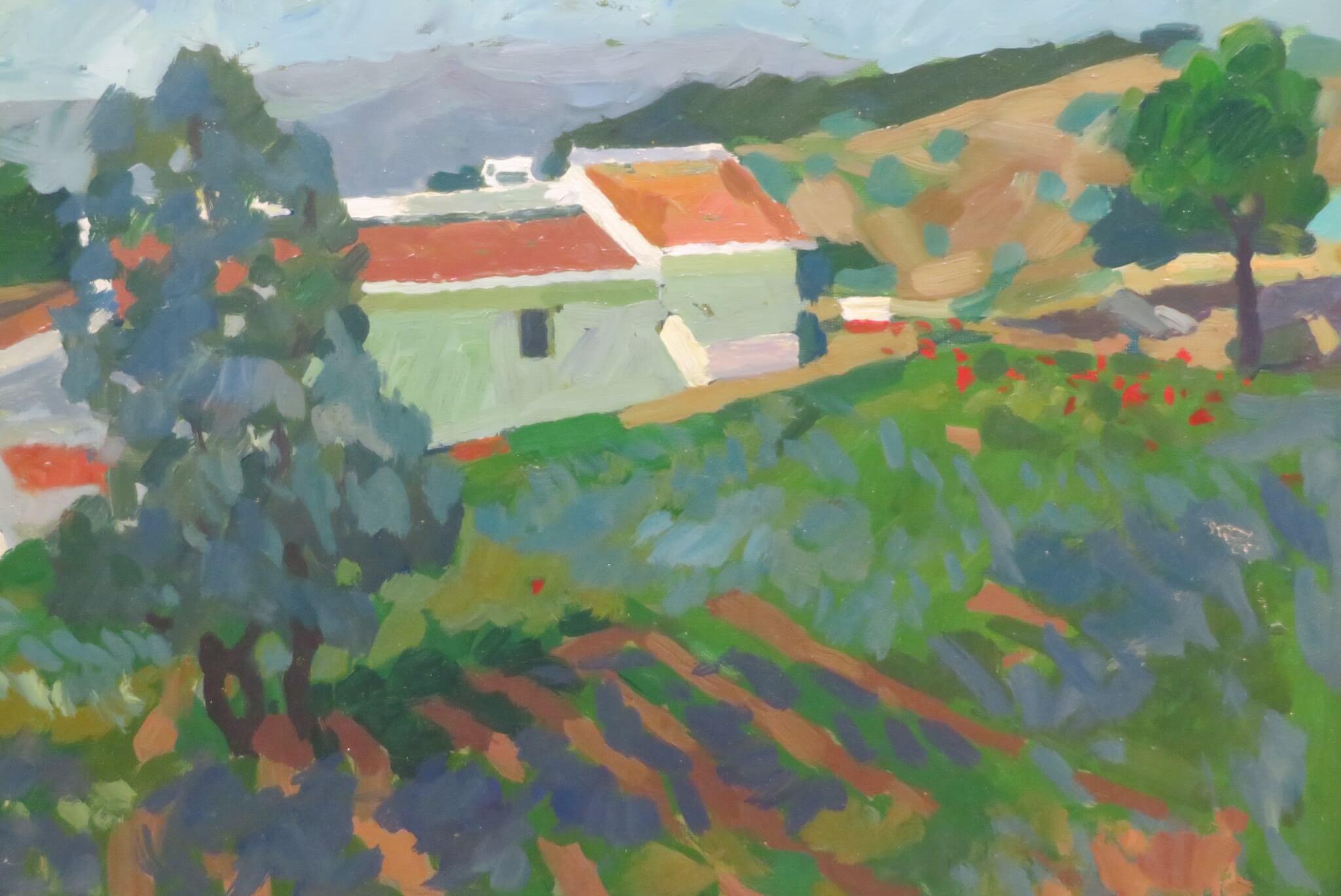 Annabel Gosling FINA Pintura al óleo colorista post impresionista española ANDALUCIA 3