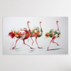 Dancing Trio Print by Annabel Pope