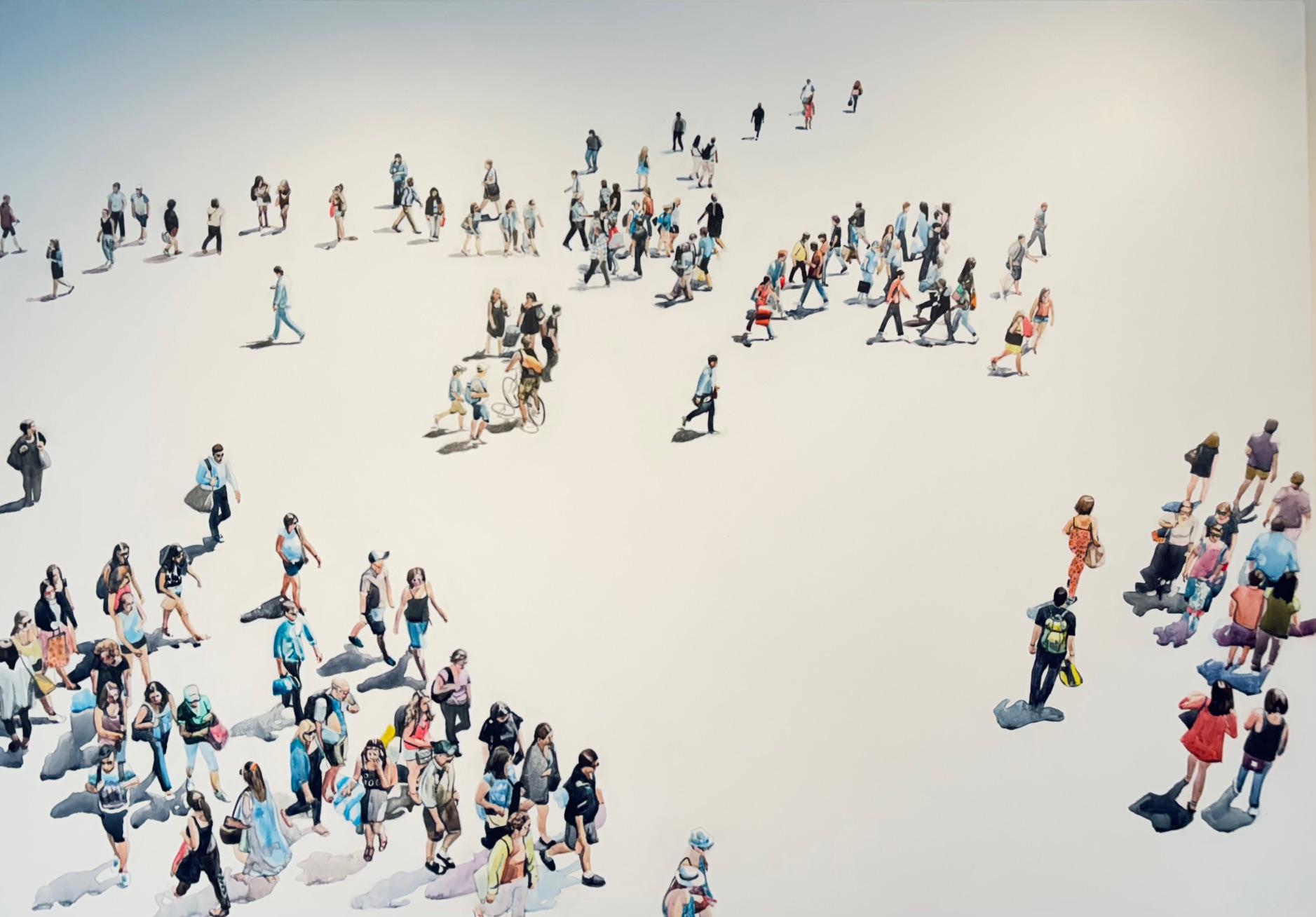 Dieses außergewöhnliche Kunstwerk ist derzeit in der Signet Contemporary Art Gallery und online ausgestellt und zu verkaufen. 