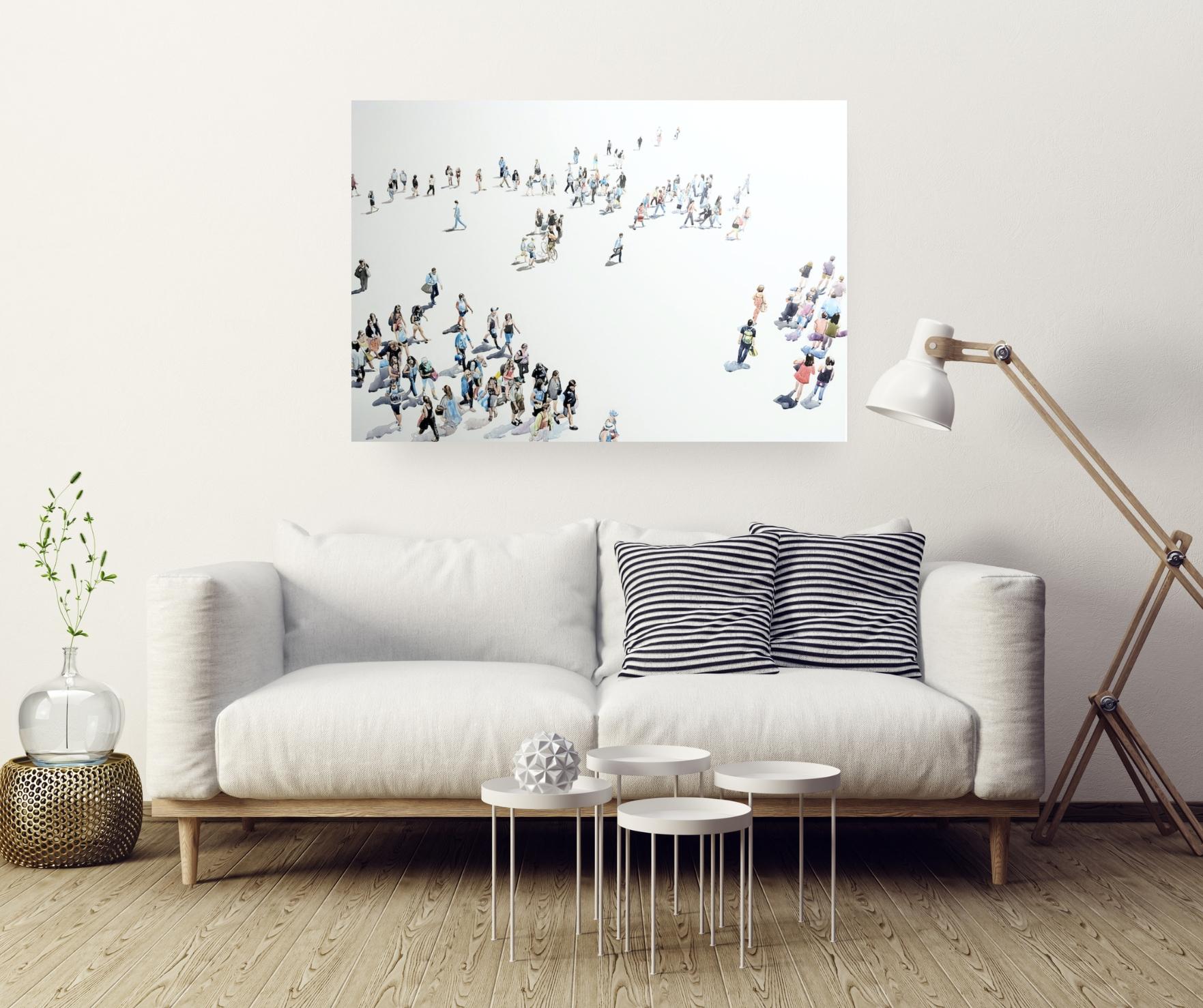 Regent Bicycle - original abstraktes impressionistisches Gemälde - zeitgenössische Kunst im Angebot 3