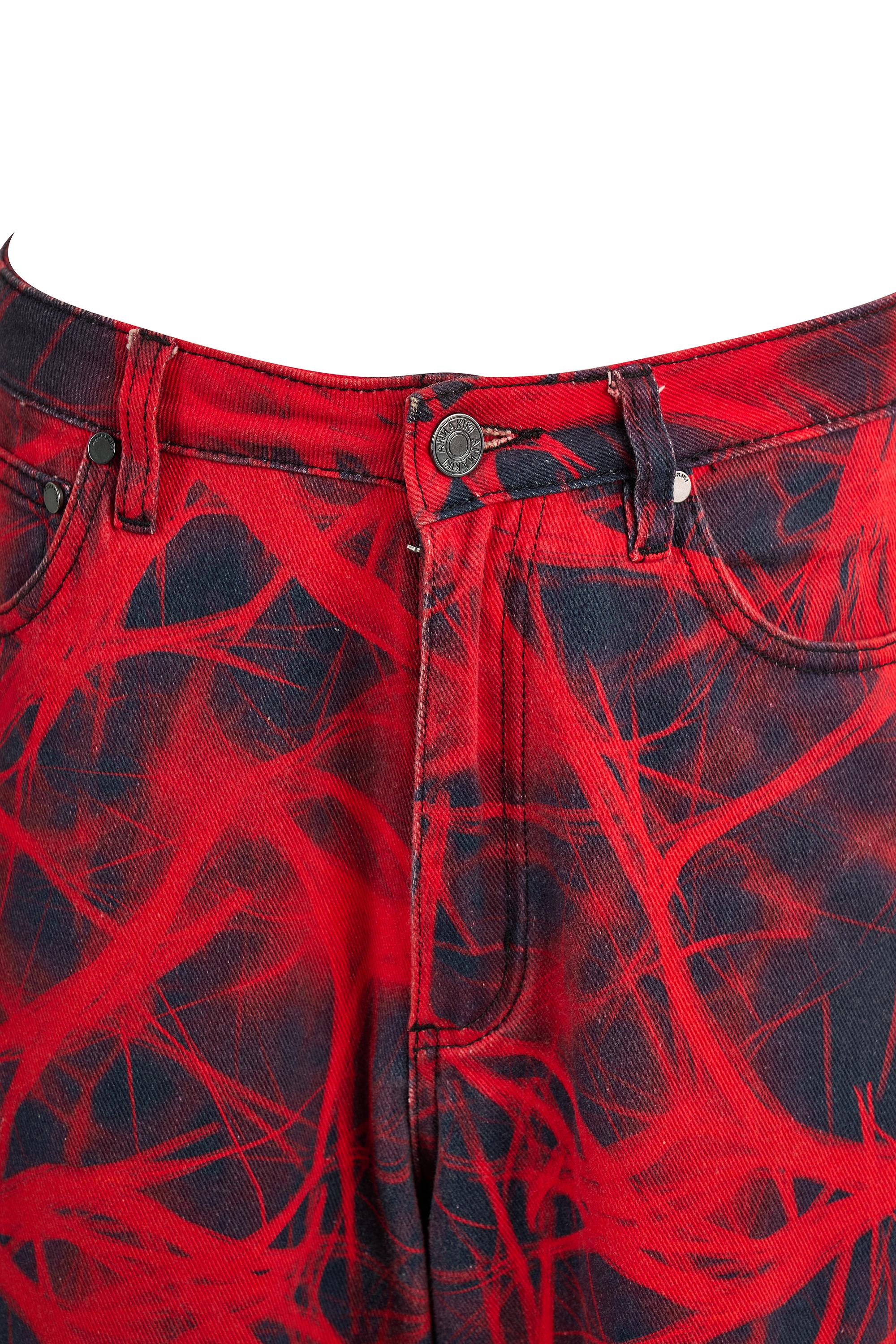 Annakiki S/S 2022 Denim X-ray Co-ord Set For Sale 1