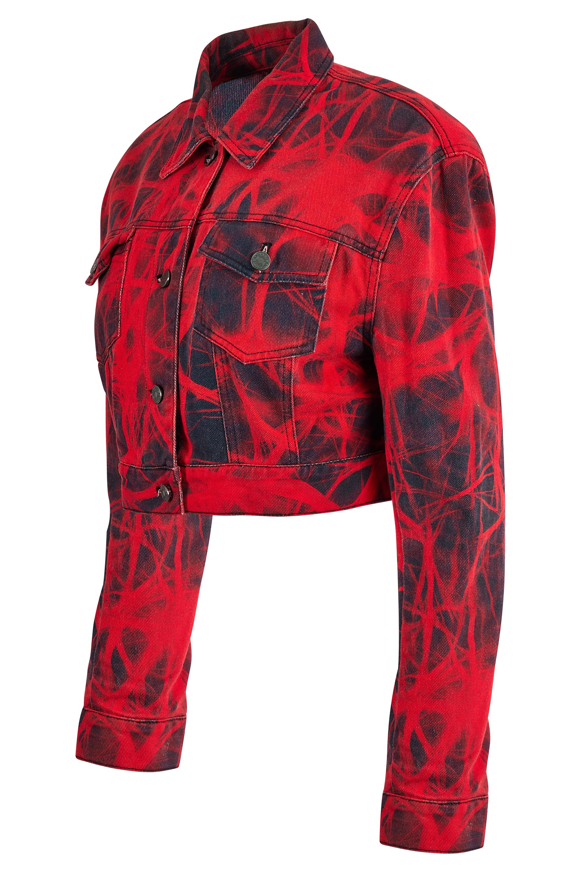 Annakiki S/S 2022 Denim X-ray Co-ord Set For Sale 4