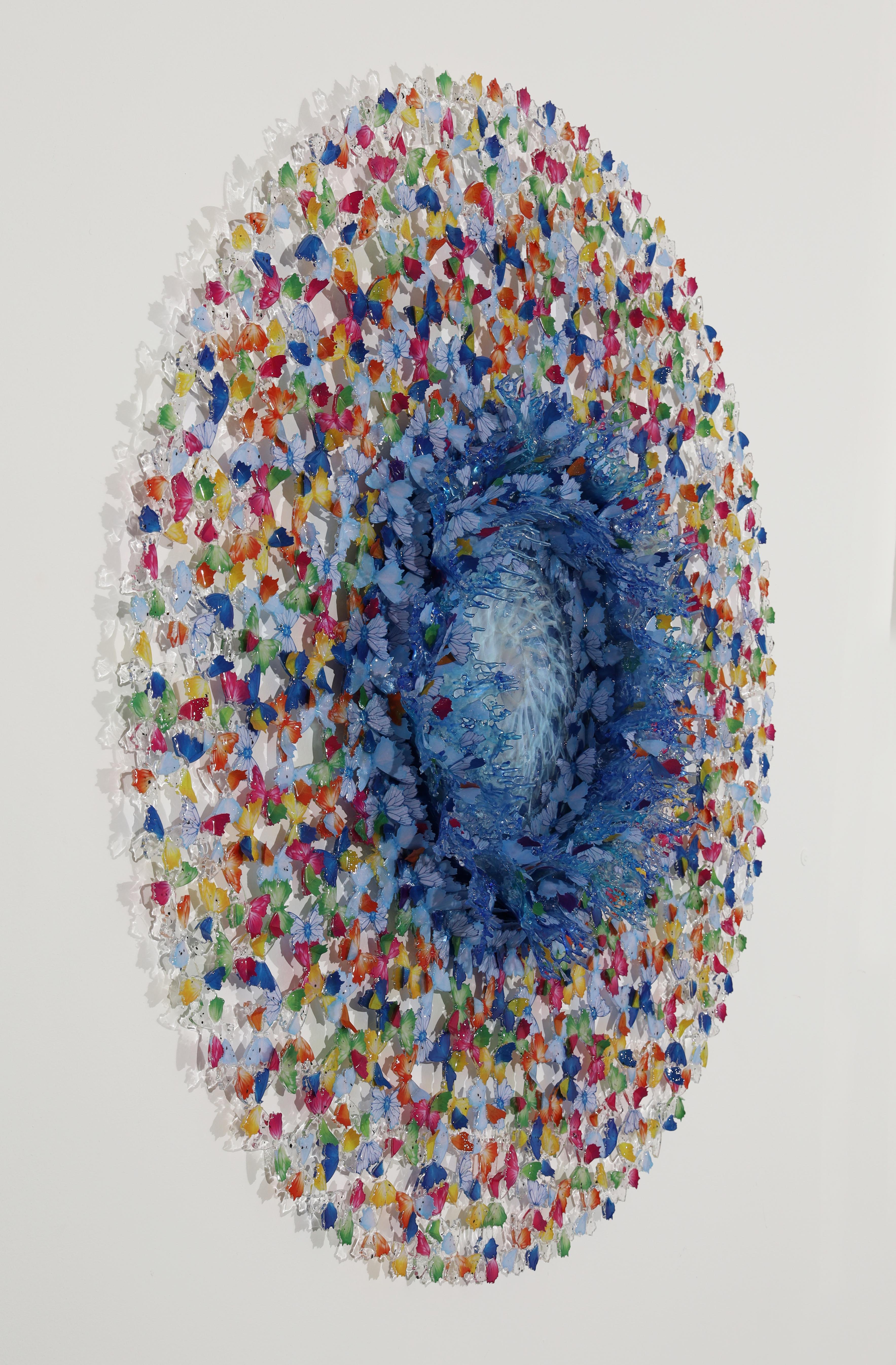 Acchiappasogni Wonderland 140 cm - Sculpture di Annalù