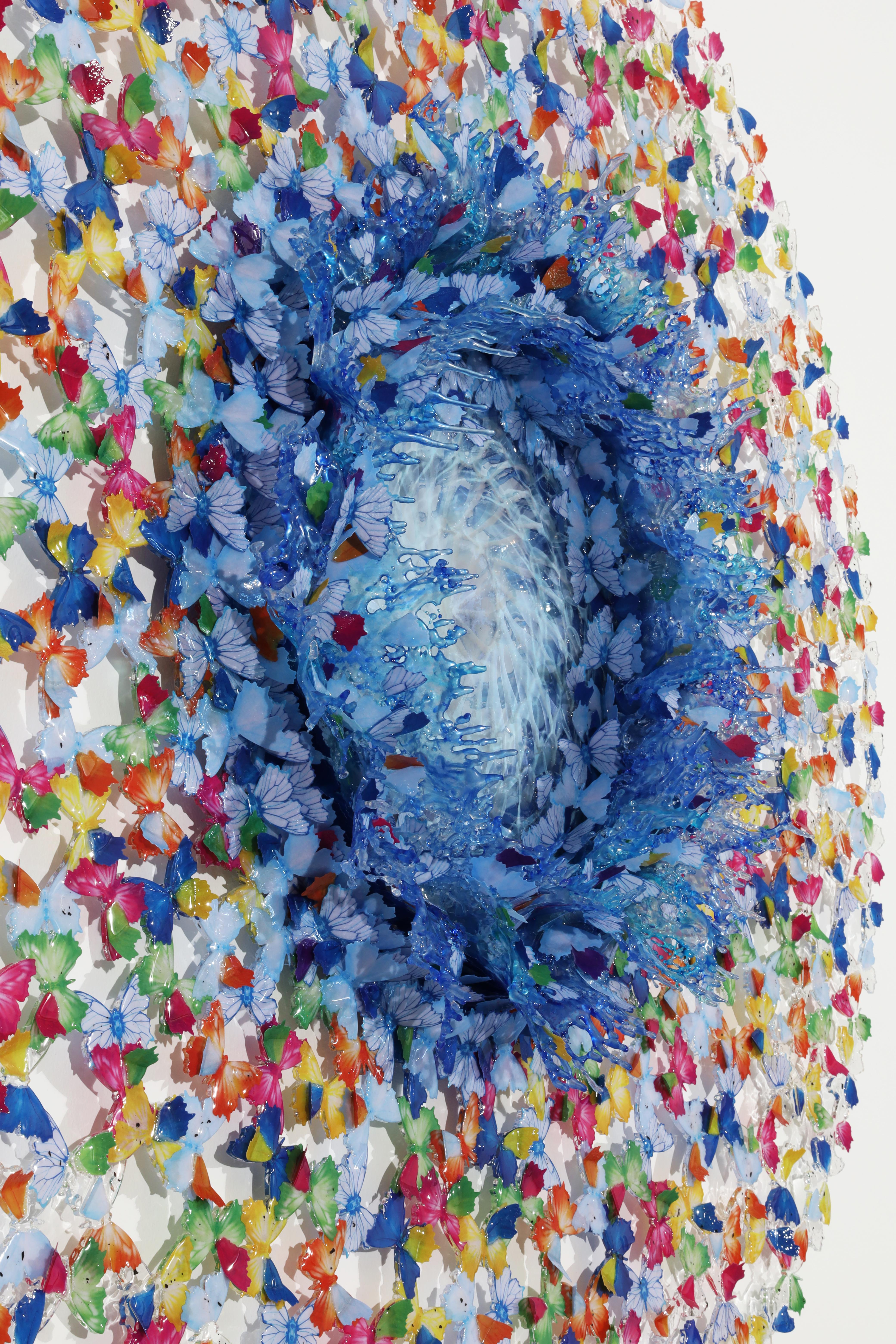 Acchiappasogni Wonderland 140 cm - Sculpture Contemporaneo di Annalù