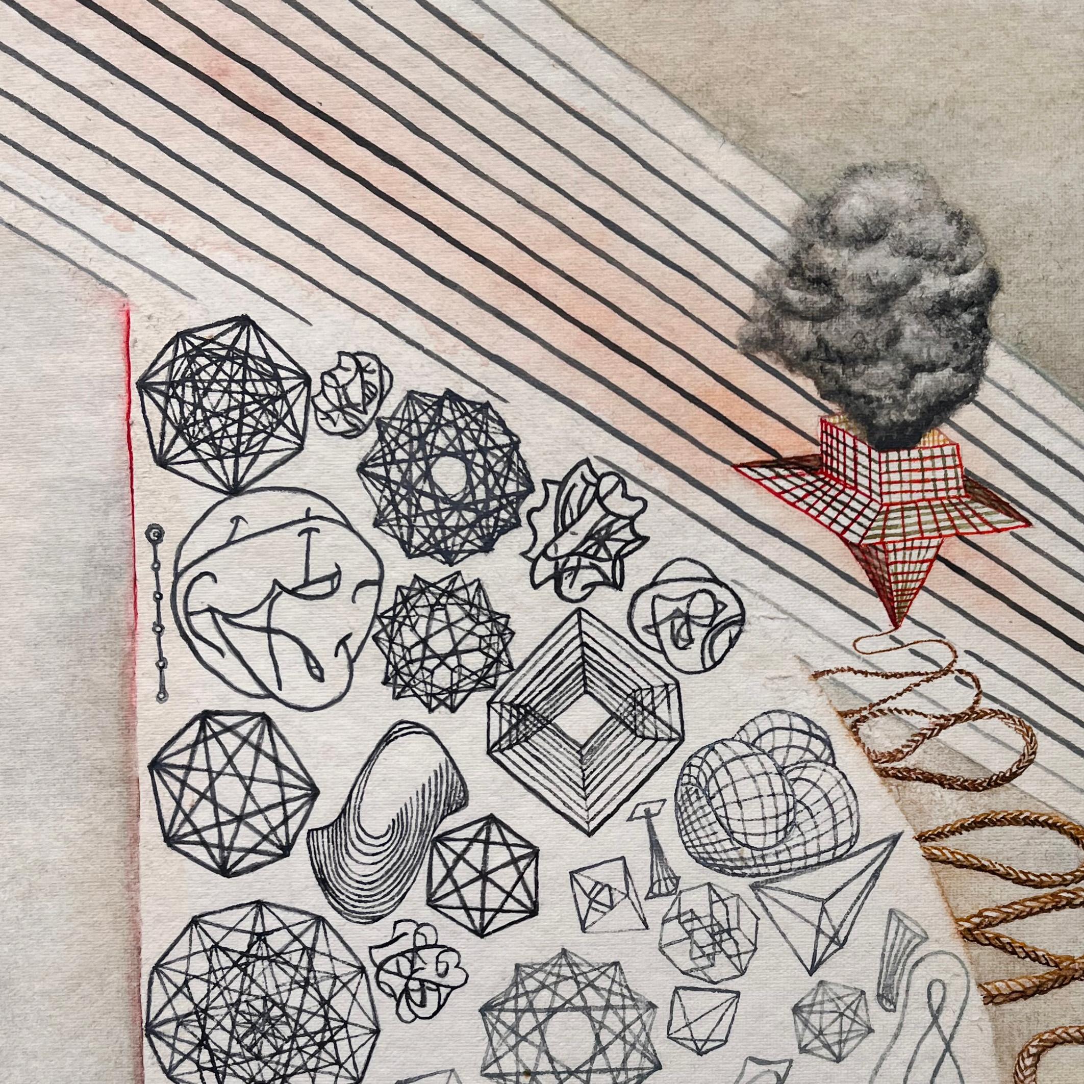 A one of a kind 36x28 Surreal Watercolor Painting executed on Indian Rag Paper by artist Annalise Neal. A certificate of authenticity will be provided upon its purchase or delivery.

Annalise Neil has a BFA in Printmaking from the College of Saint