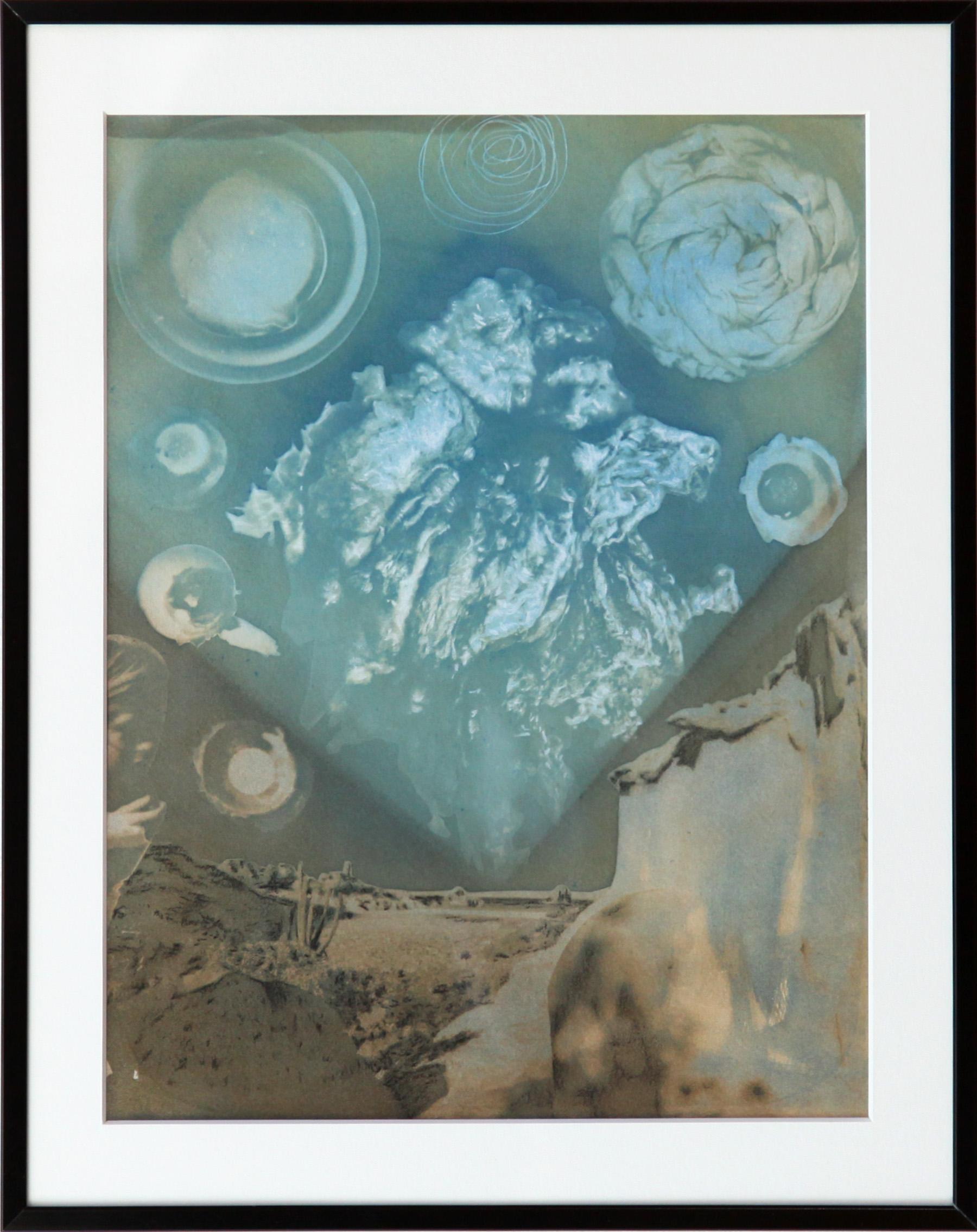 Annalise Neil Abstract Photograph - A Conceptually Surreal Alternative Photographic Print, "Thermopolis/Isla Ispiri"
