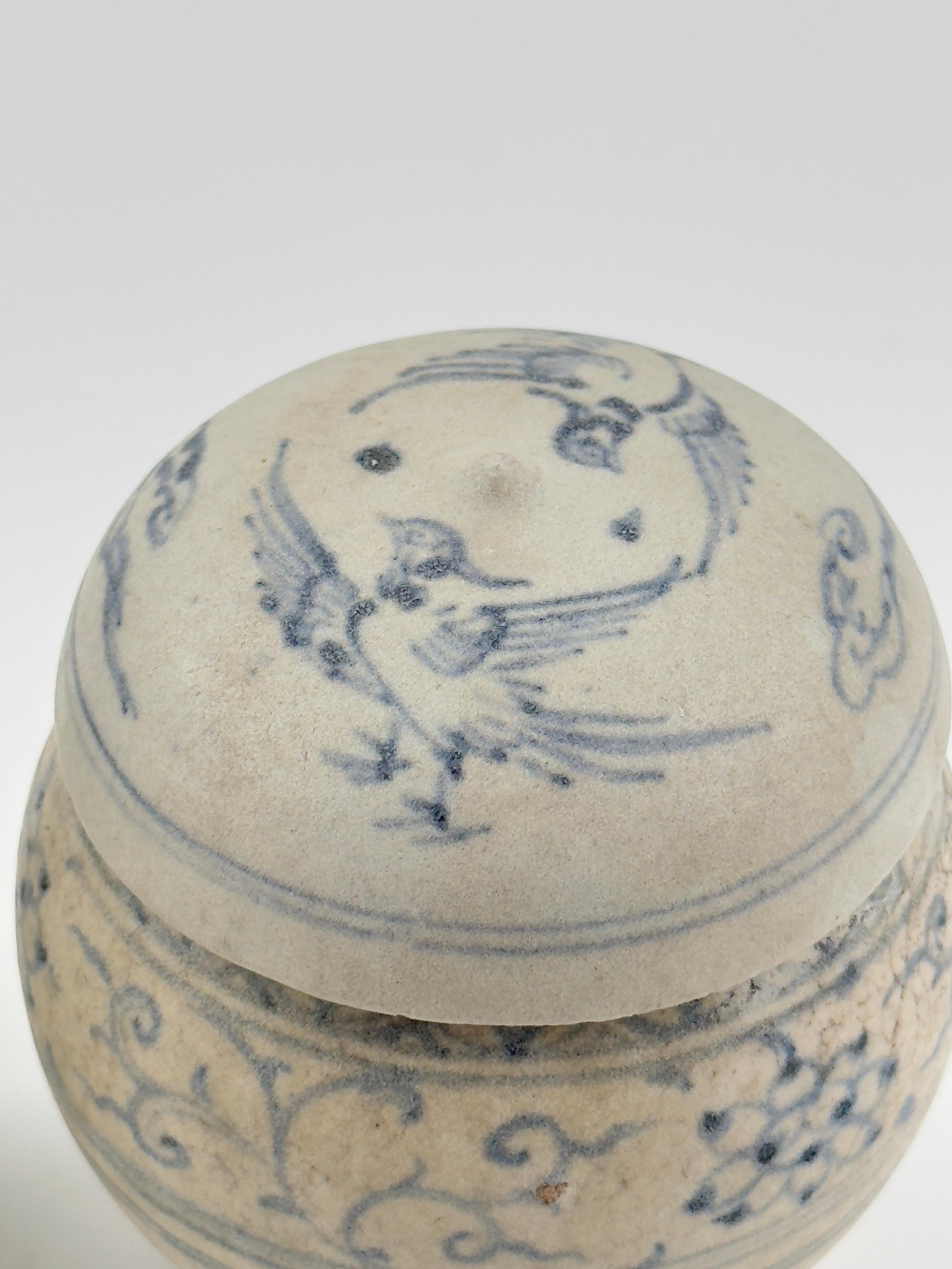 Vietnamita Vaso e vaso in miniatura in gres annamense, Hoi An Hoard, fine XV secolo, dinastia Le in vendita