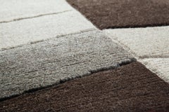 Annapurna-Teppich, handgeknüpft, Himalaya-Wolle, 60 Knoten, Bartoli-Design