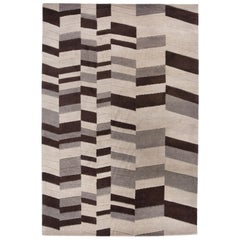 Annapurna Carpet, Hand Knotted, Himalayan Wool, 60 Knots, Bartoli Design