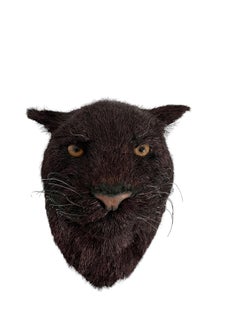 Panther Big Game Trophy Natural Sisal Fiber Sculpture Puma Anne Andersson Art