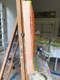 372 Another Time, Painting, Acrylic on Wood Panel