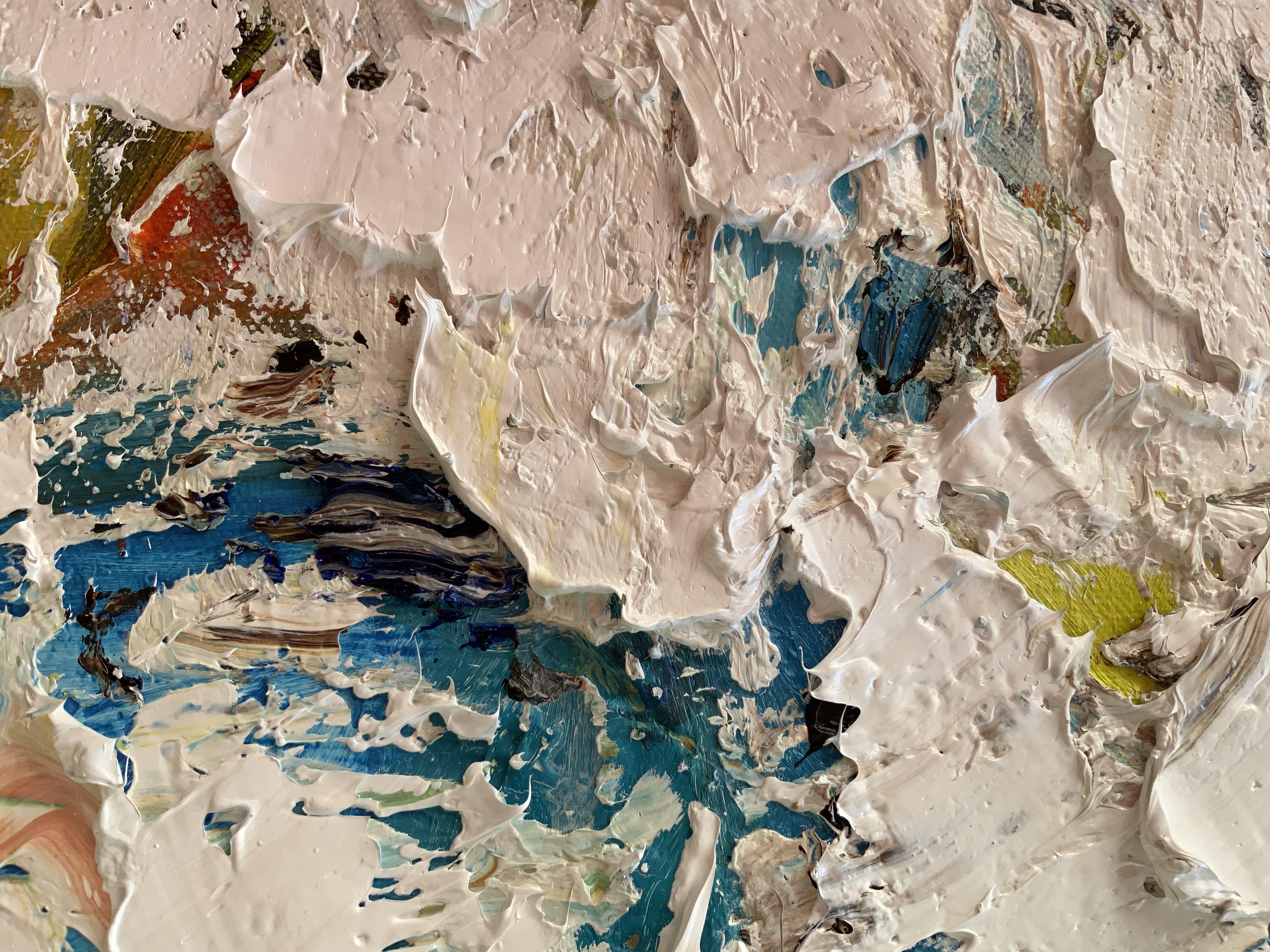 392 Primavera a Capri, Pittura, Olio su tela in vendita 1