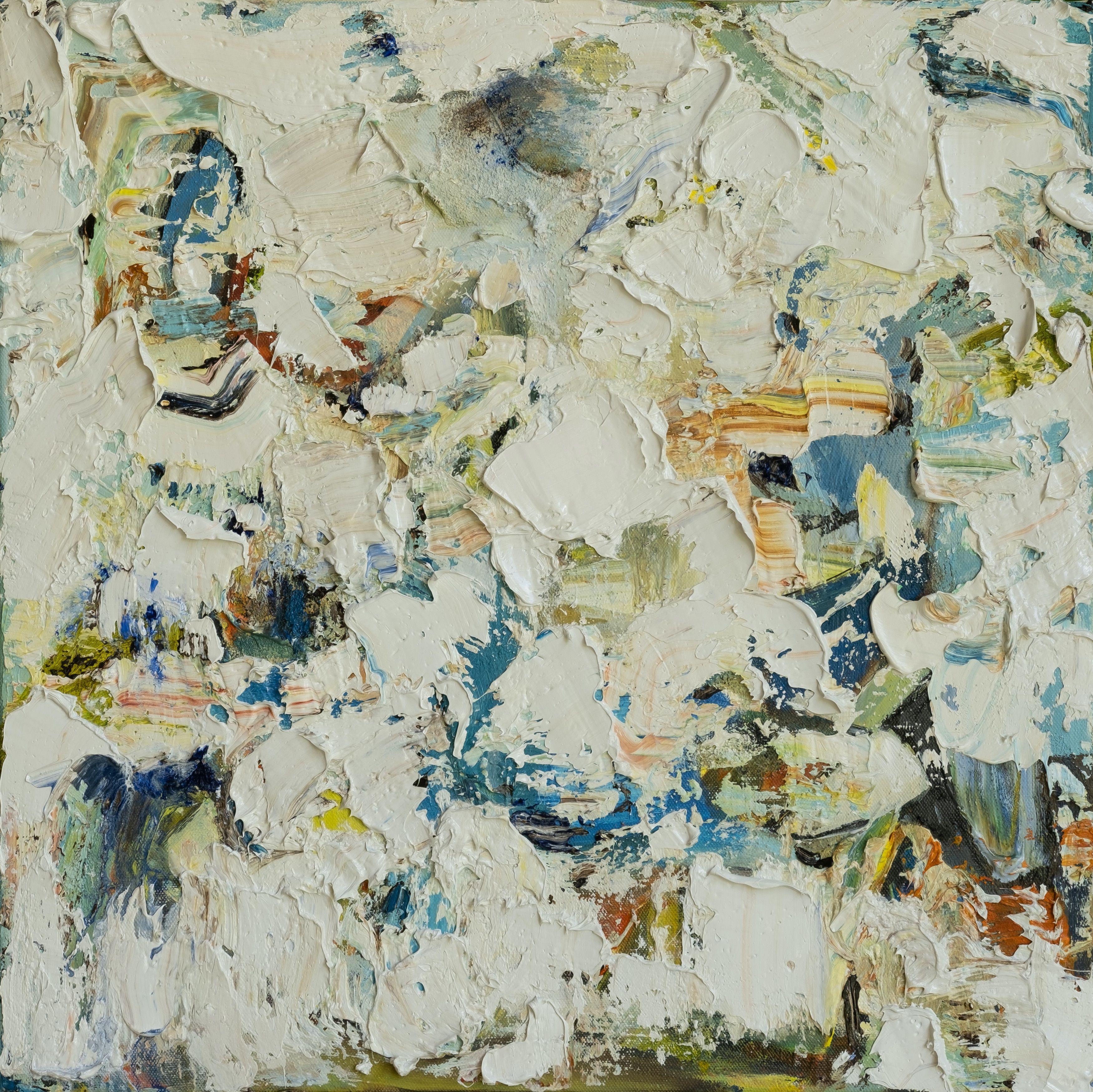 392 Primavera a Capri, Pittura, Olio su tela - Painting di Anne B Schwartz