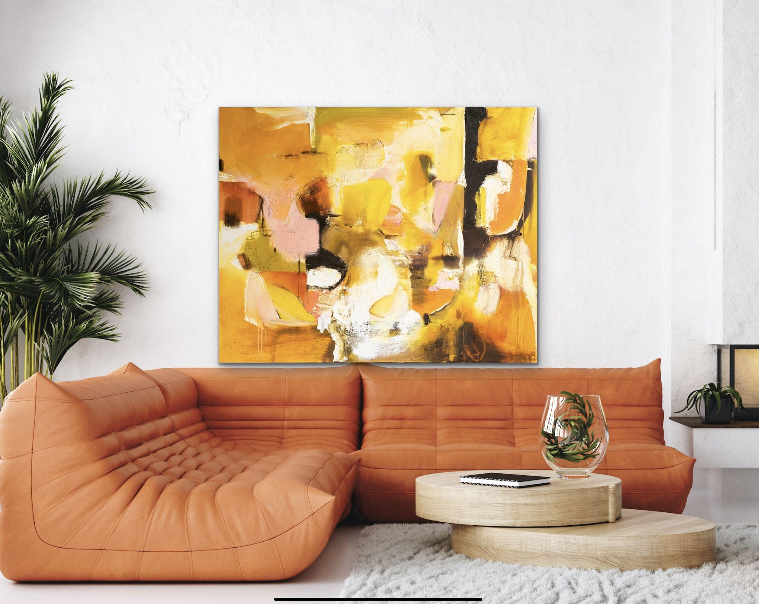 406 Piazza in San Gregorio, Painting, Oil on Canvas For Sale 1