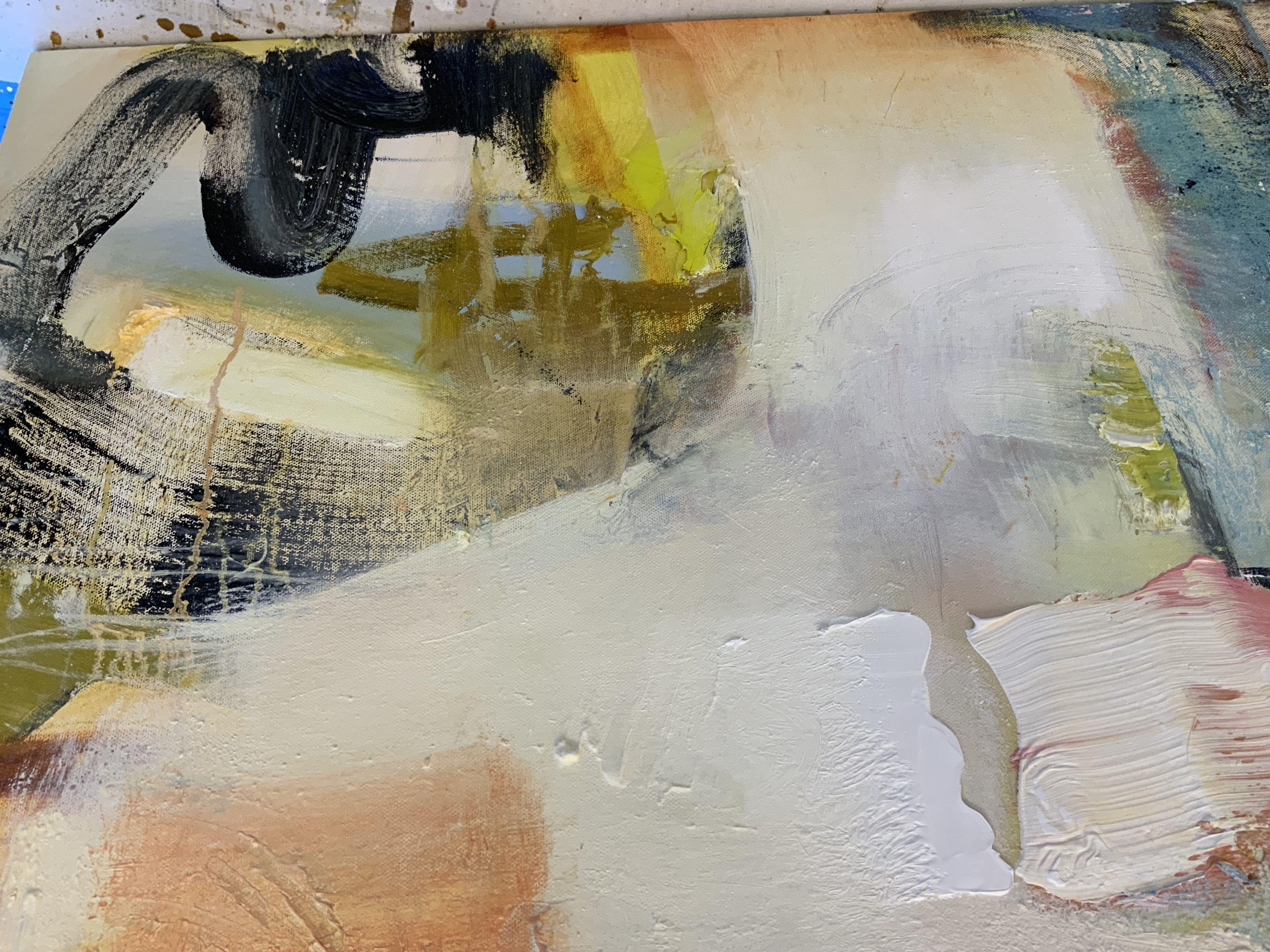 409 Morano, Pittura, Olio su tela - Painting Espressionismo astratto di Anne B Schwartz