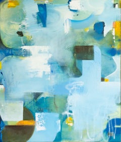 414 Coming Together, Painting, Oil on Canvas