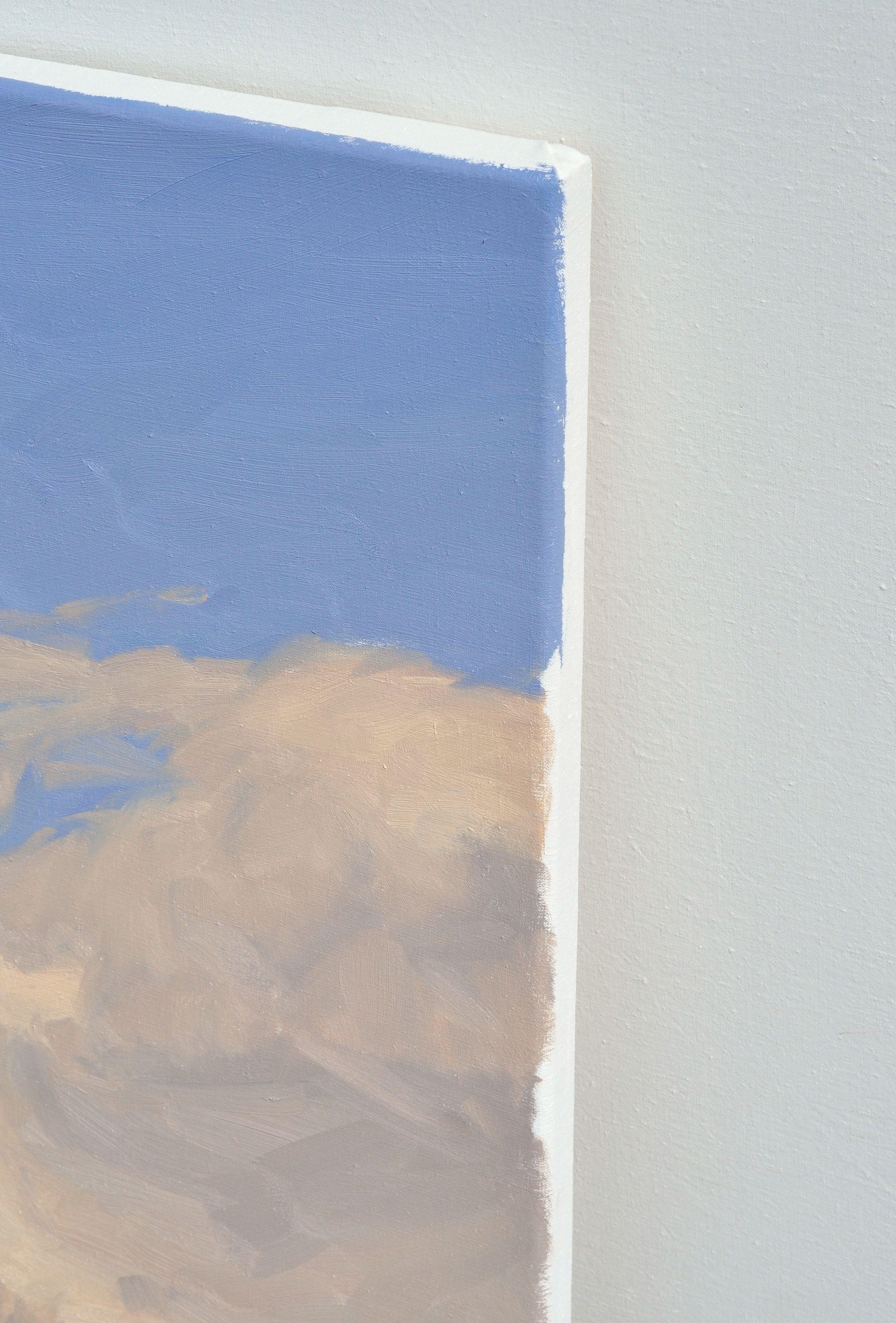 Nuvole sul mare, sole del mattino, Pittura, Olio su tela in vendita 2