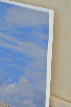 Pointe de Kerroux, morning light, Painting, Oil on Canvas