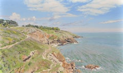 Rhuys peninsula, summer afternoon, Painting, Oil on Canvas
